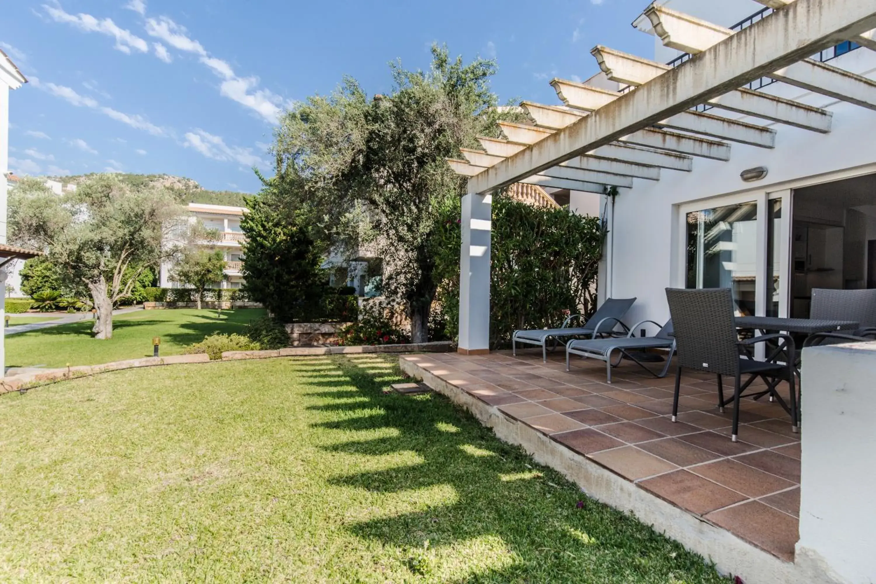 Patio in Hotel La Pergola Mallorca