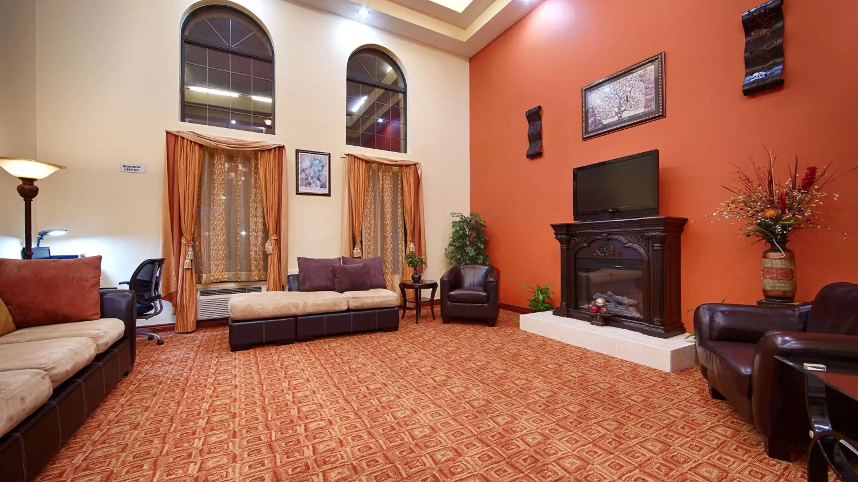 Lobby or reception, Seating Area in Hotel Lincoln Inn