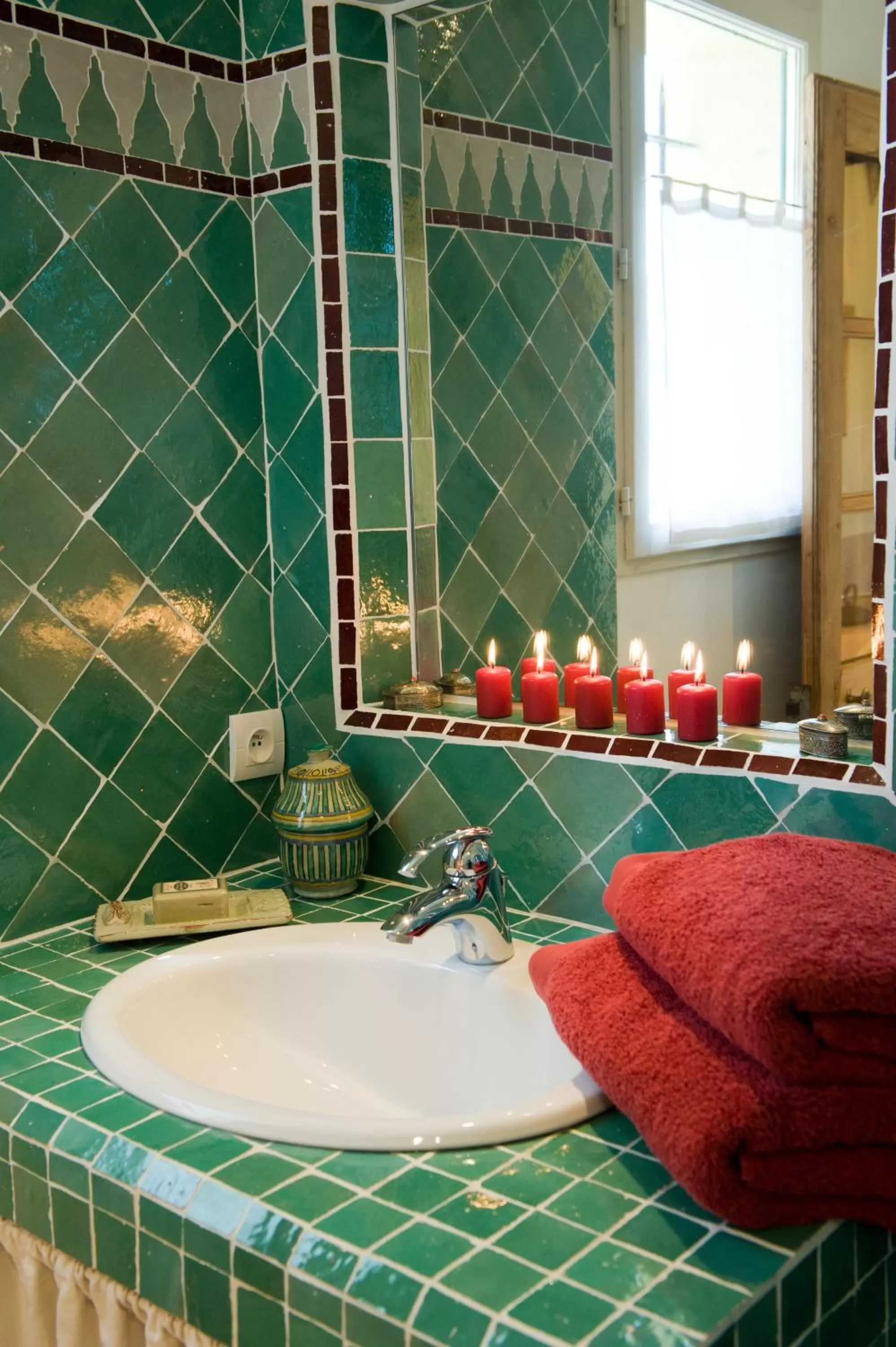 Bathroom in Chambres d'Hotes Domaine des Machottes