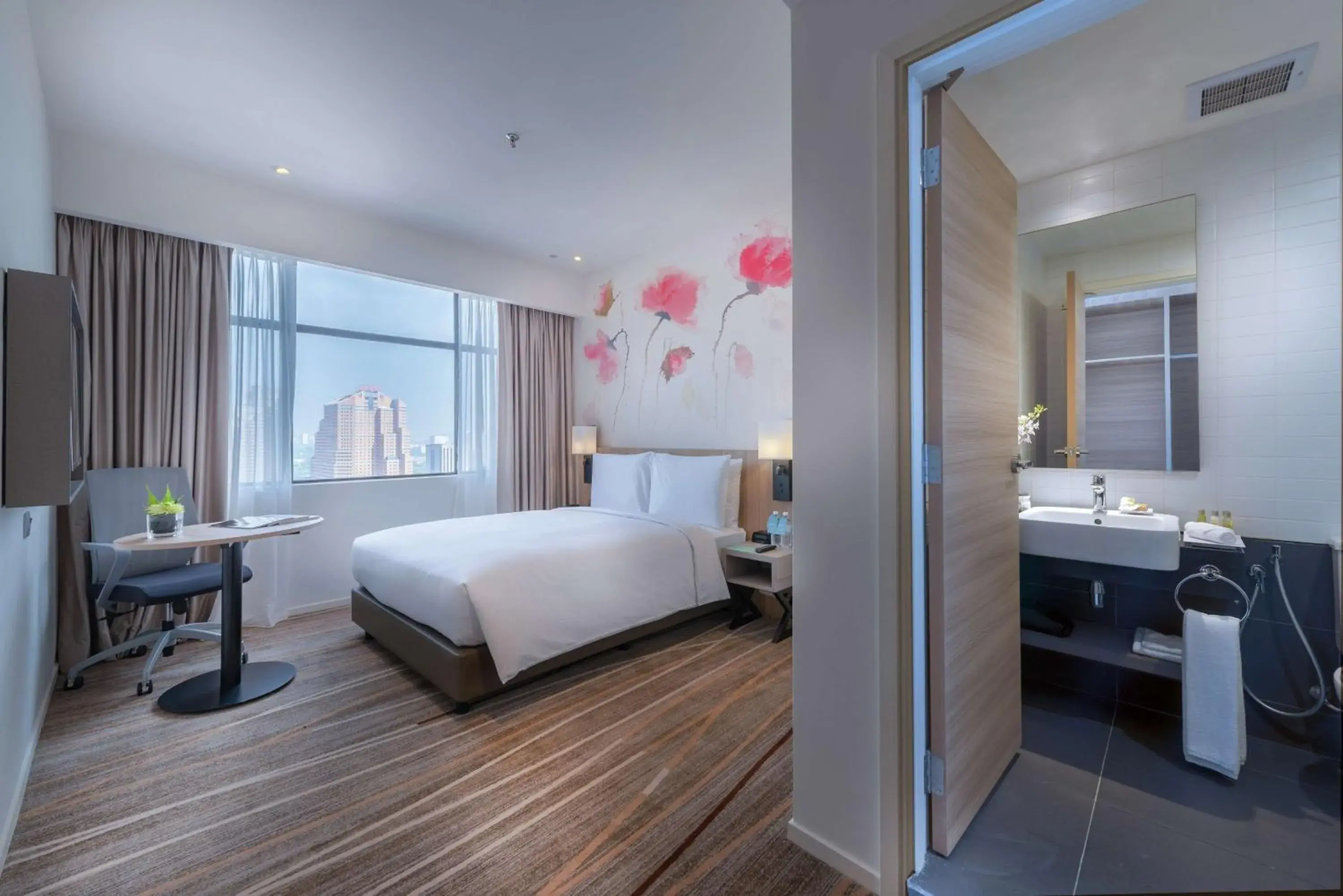 Bed in Hilton Garden Inn Kuala Lumpur - South