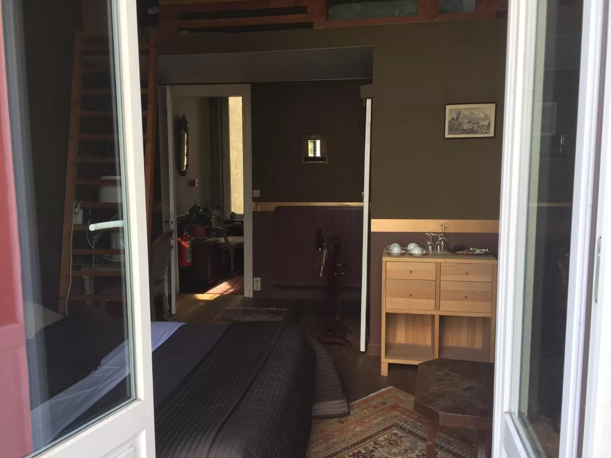 Kitchen/Kitchenette in Vakantielogies Faja lobi