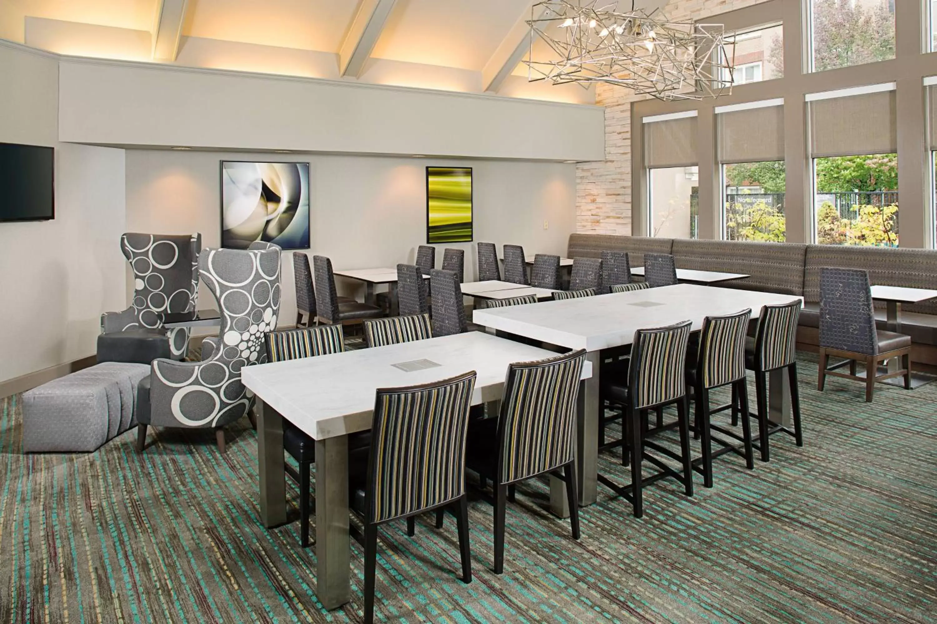 Lobby or reception in Residence Inn by Marriott Detroit Livonia