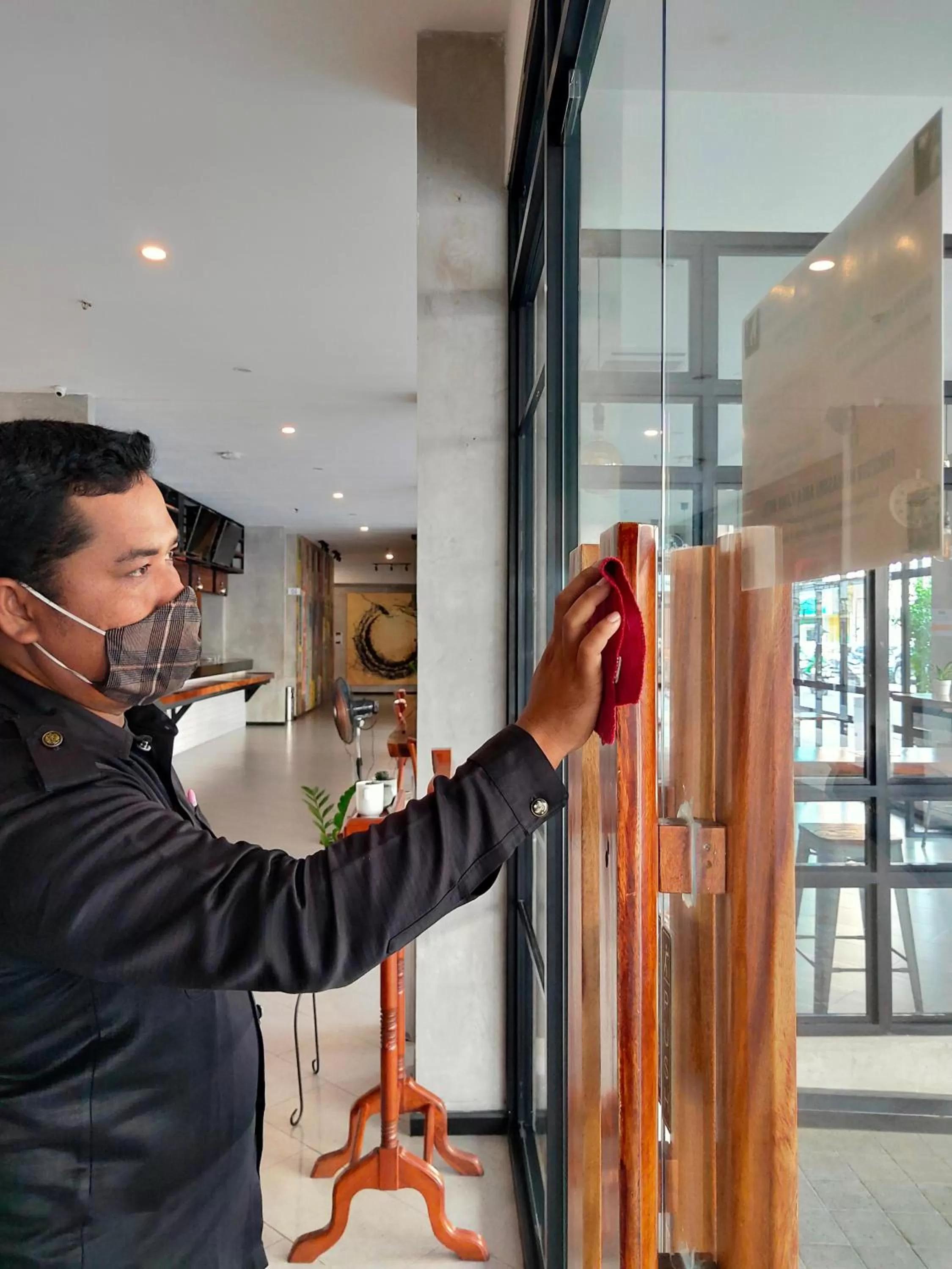 Lobby or reception in Kama Hotel