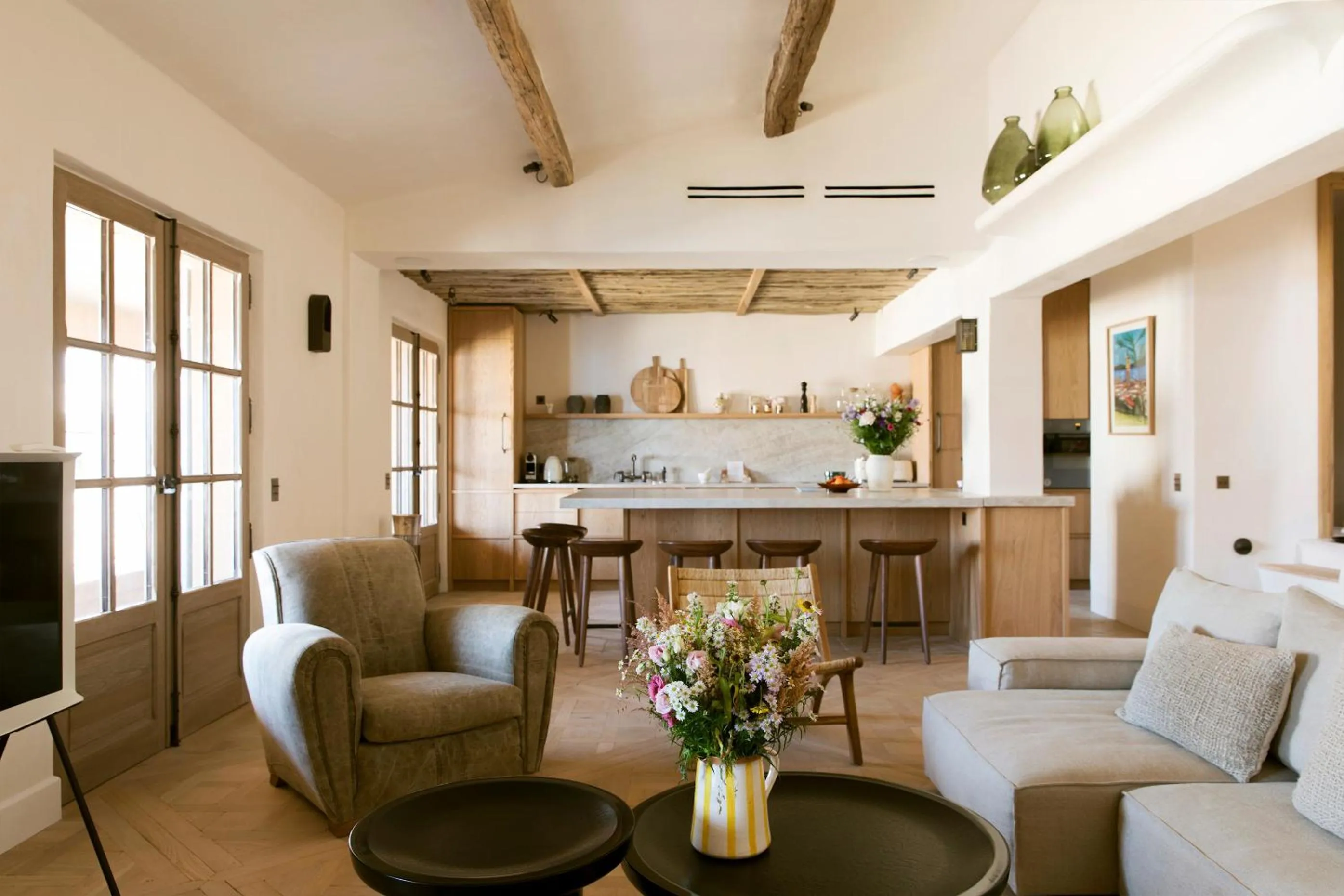 Seating area in Hotel la Ponche