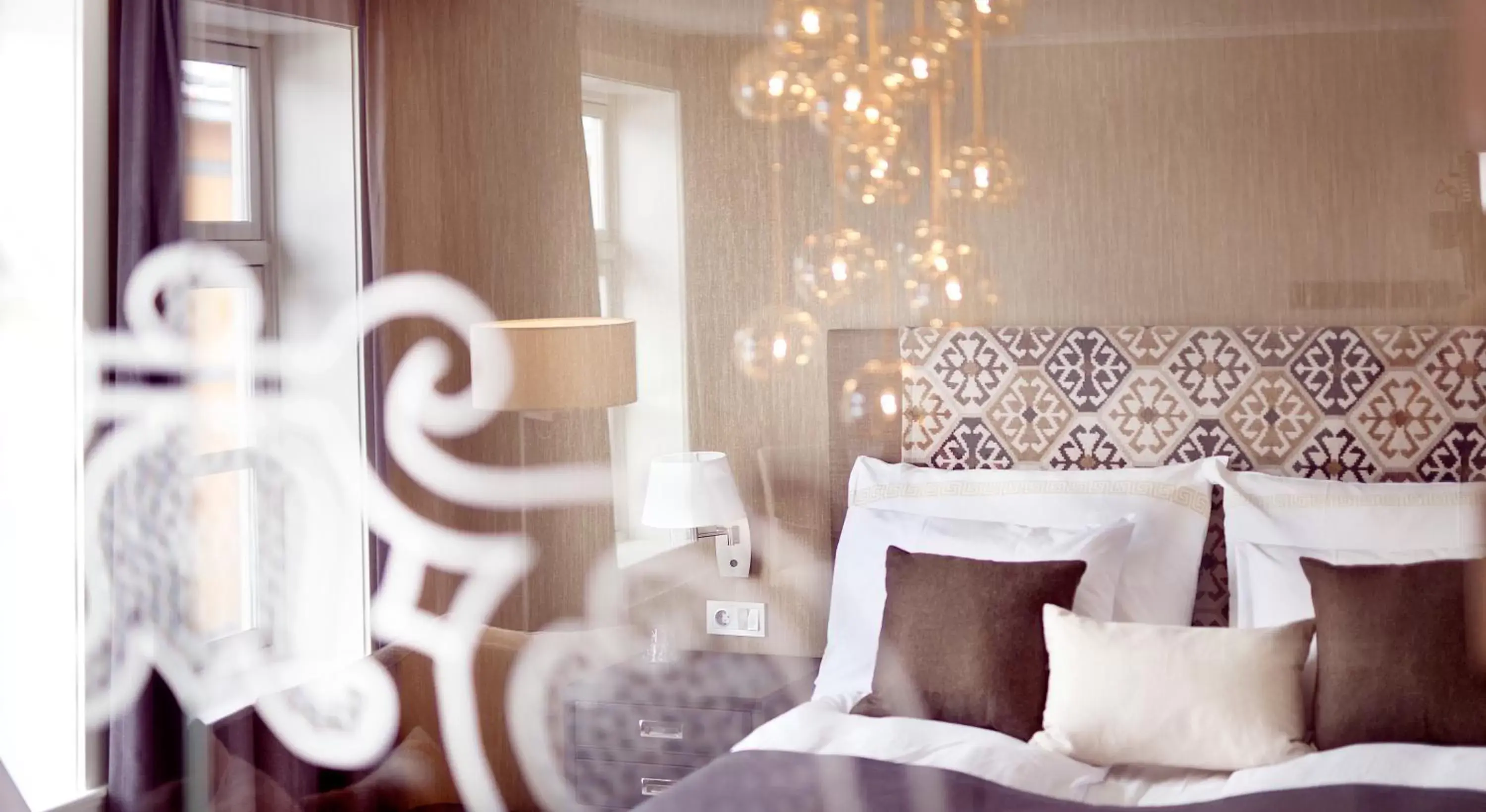 Decorative detail, Bed in Home Hotel Hammer Decorative detail, Bed in Home Hotel Hammer