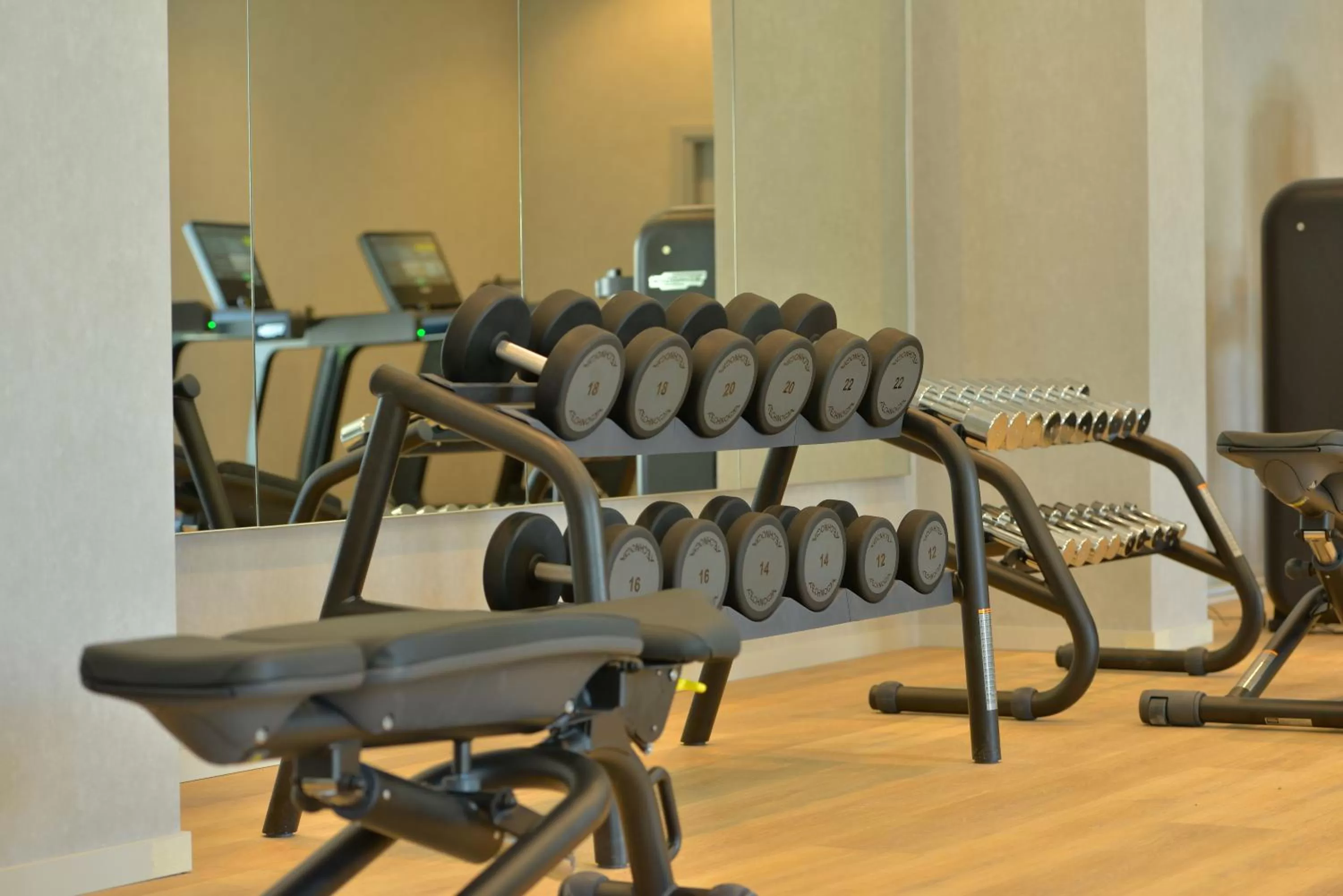 Fitness centre/facilities in mk hotel tirana