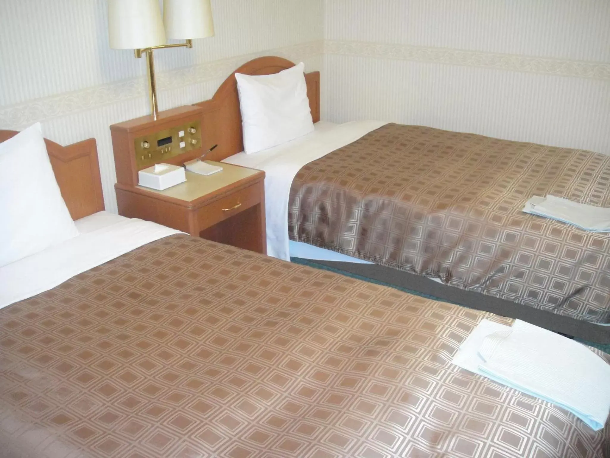 Photo of the whole room, Bed in Numazu Grand Hotel