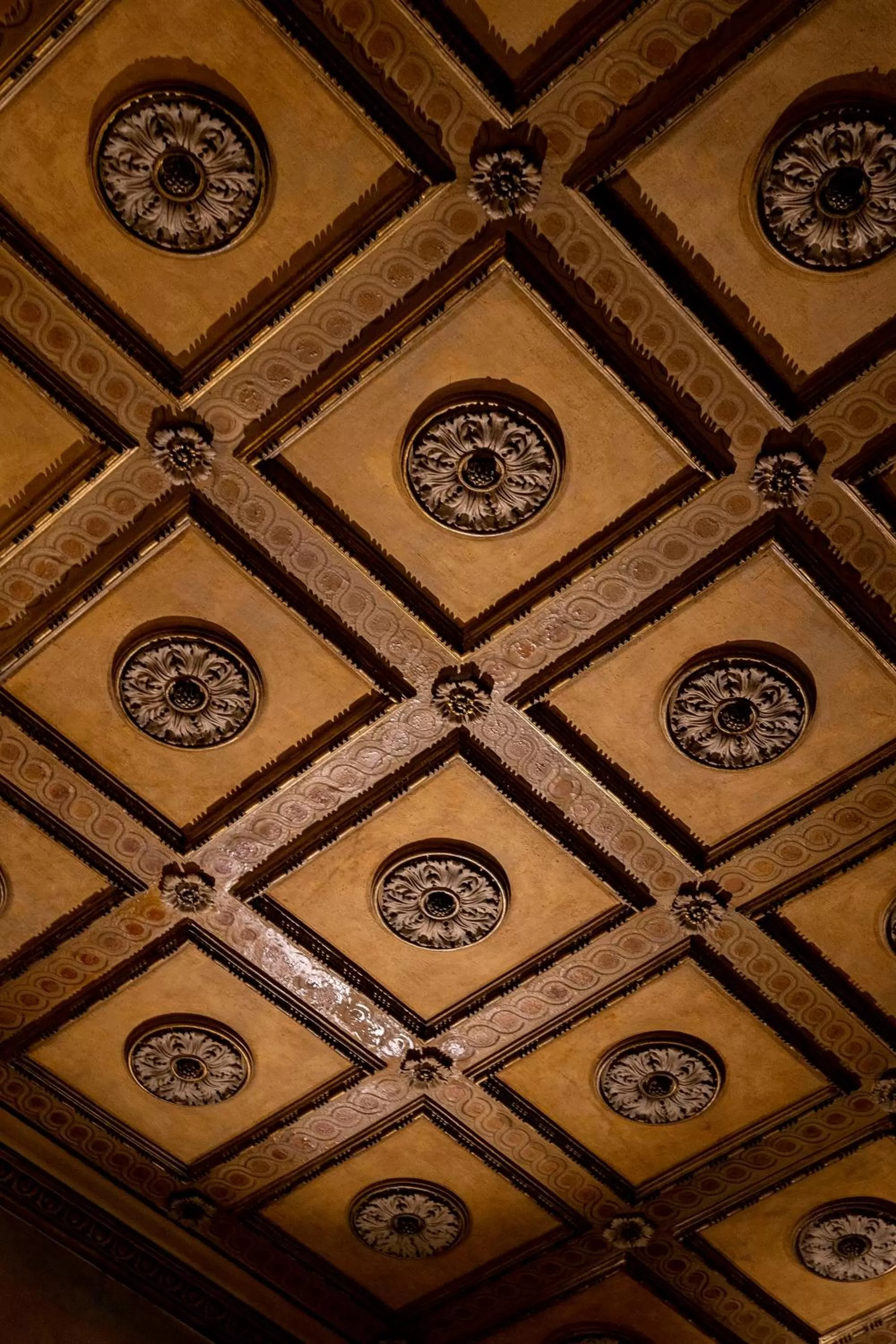 Decorative detail in Palazzo Keller