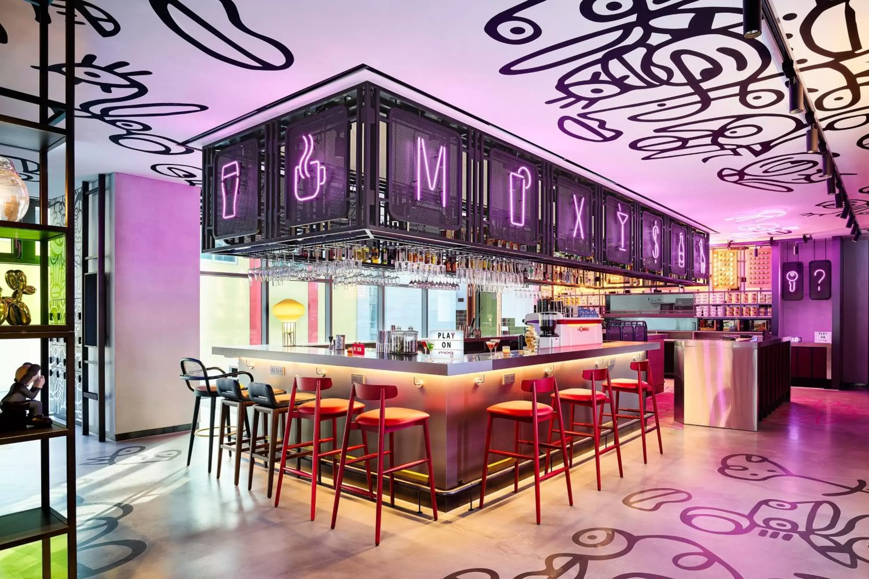 Restaurant/places to eat, Lounge/Bar in Moxy Seoul Myeongdong