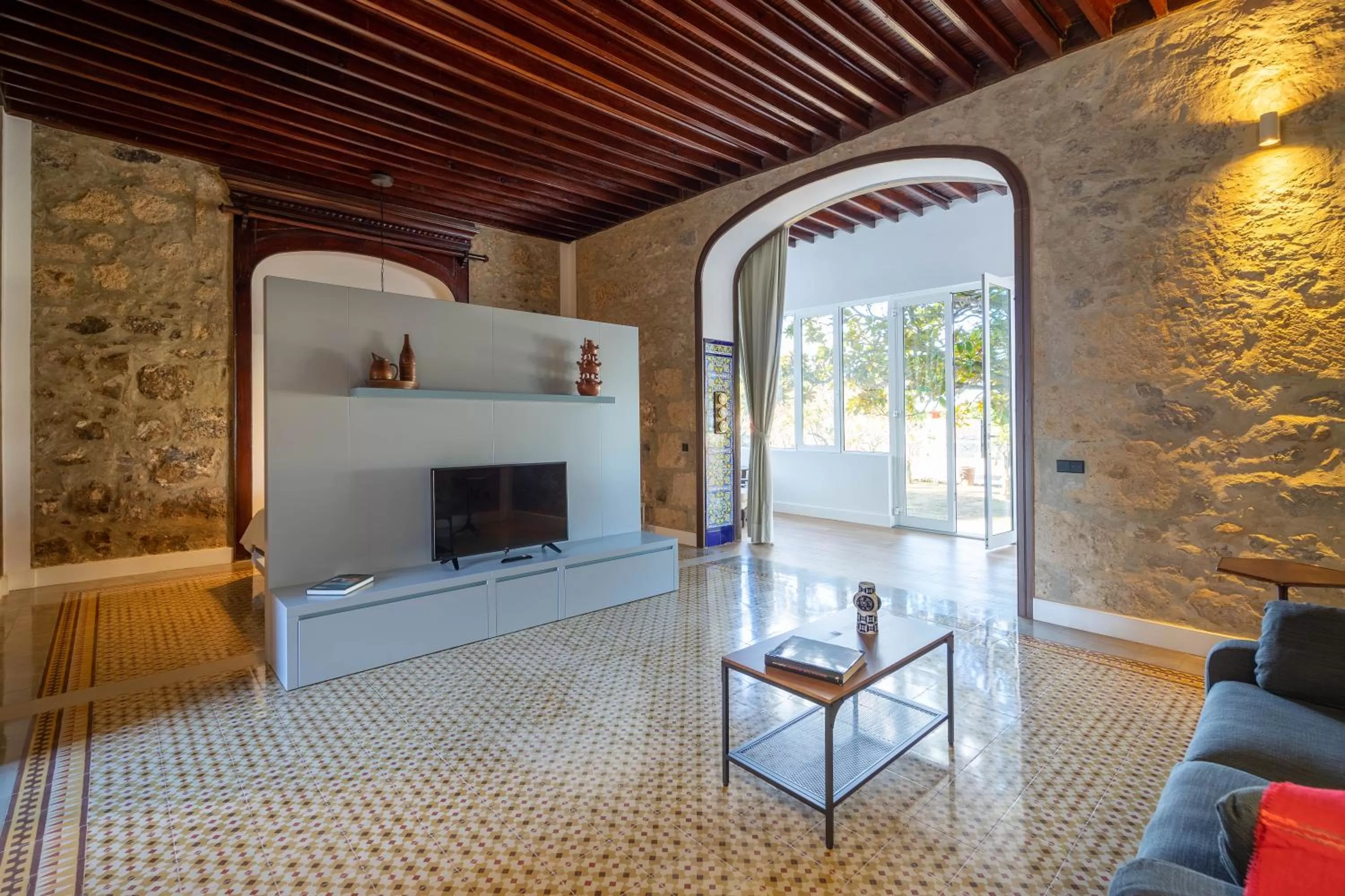 Living room in Albor Suites