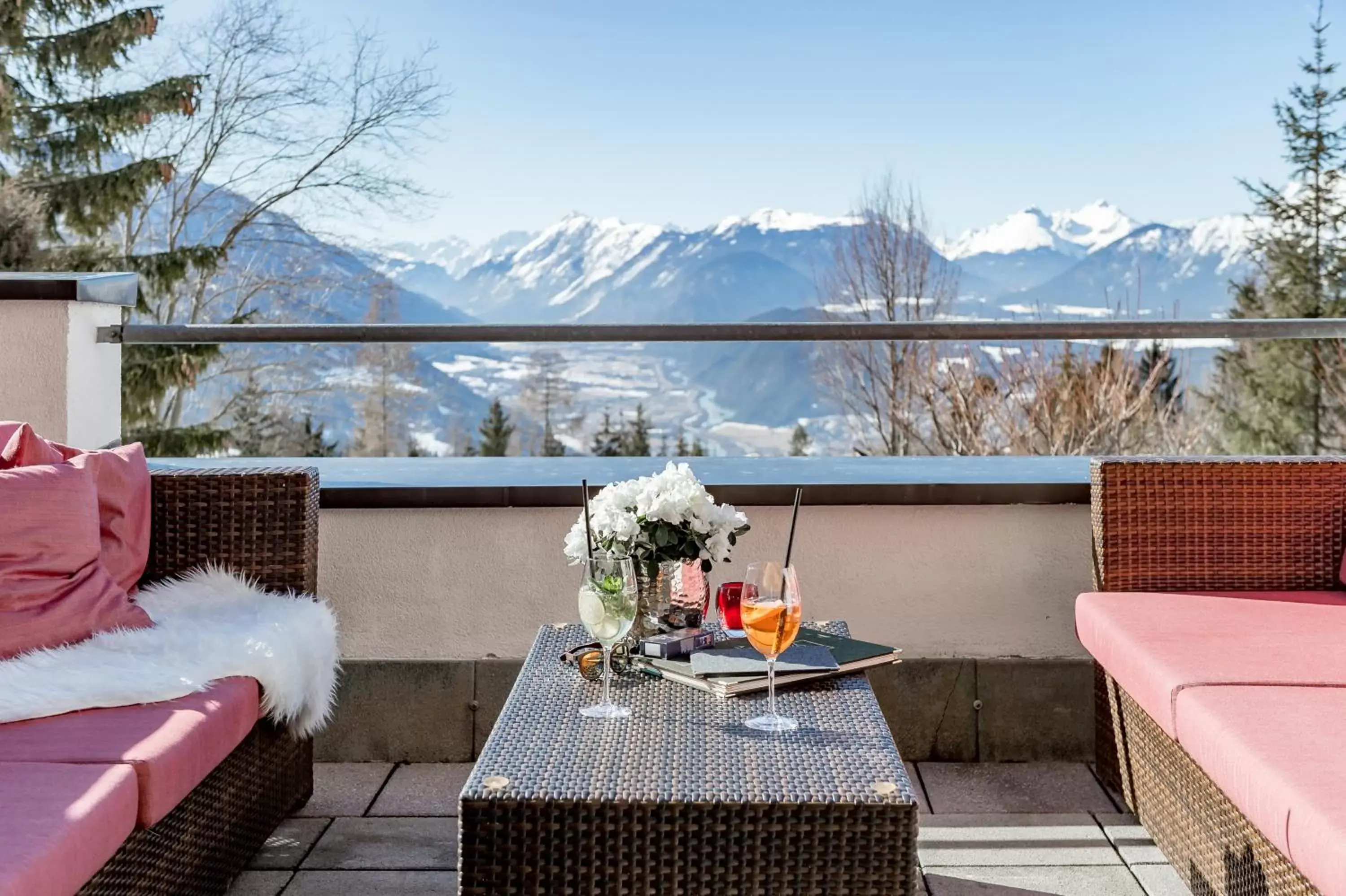 Balcony/Terrace in Inntaler Hof