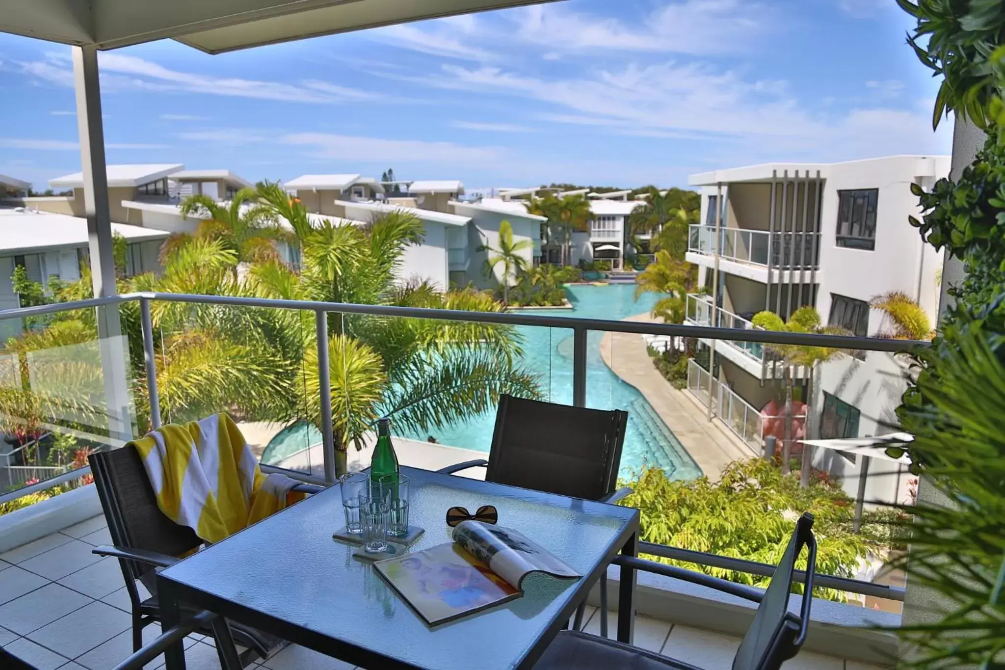 Pool View in Sand Dunes Resort Accommodation