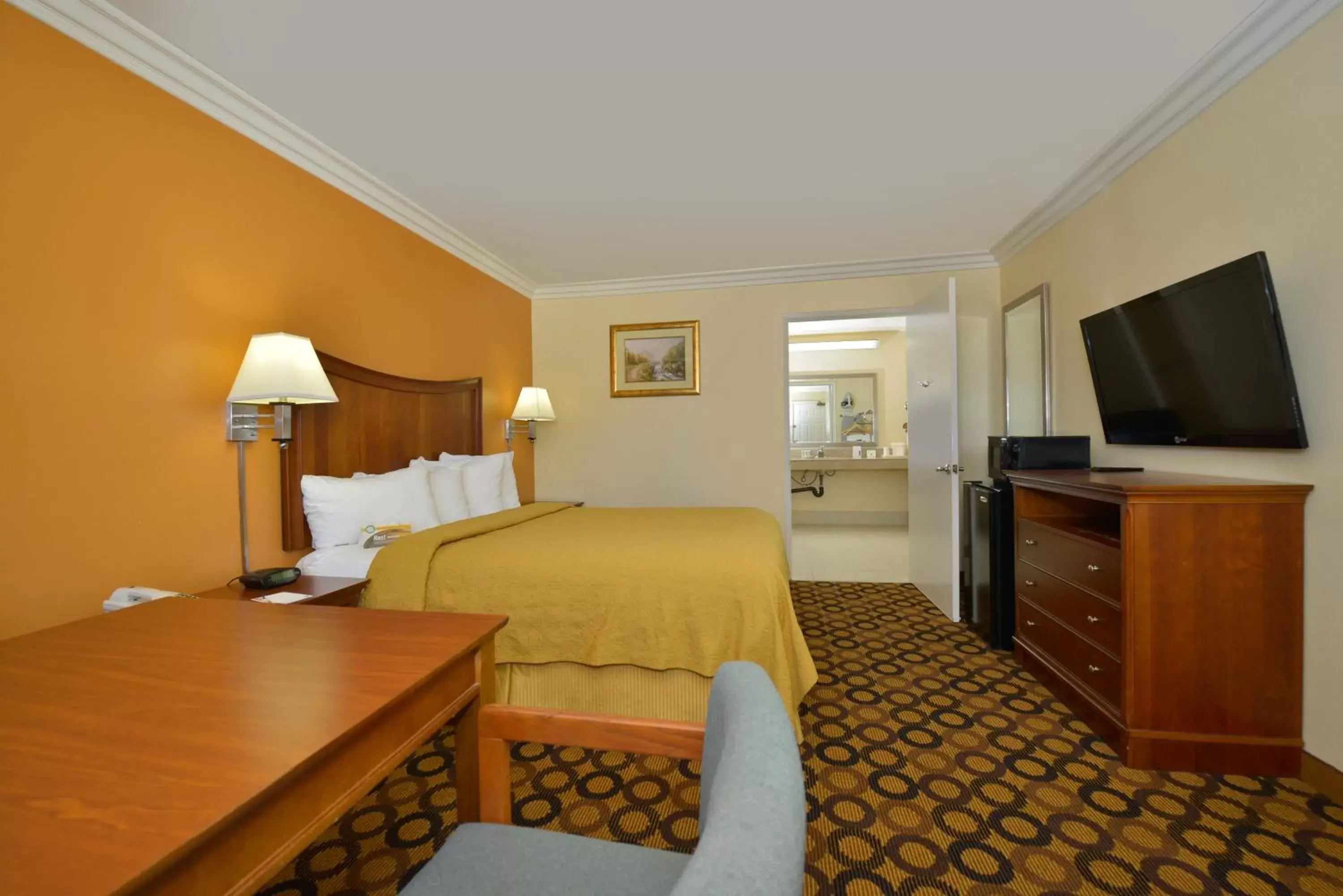 Standard Queen Room with Roll-In Shower - Accessible/Non-Smoking in Quality Inn Lake Elsinore