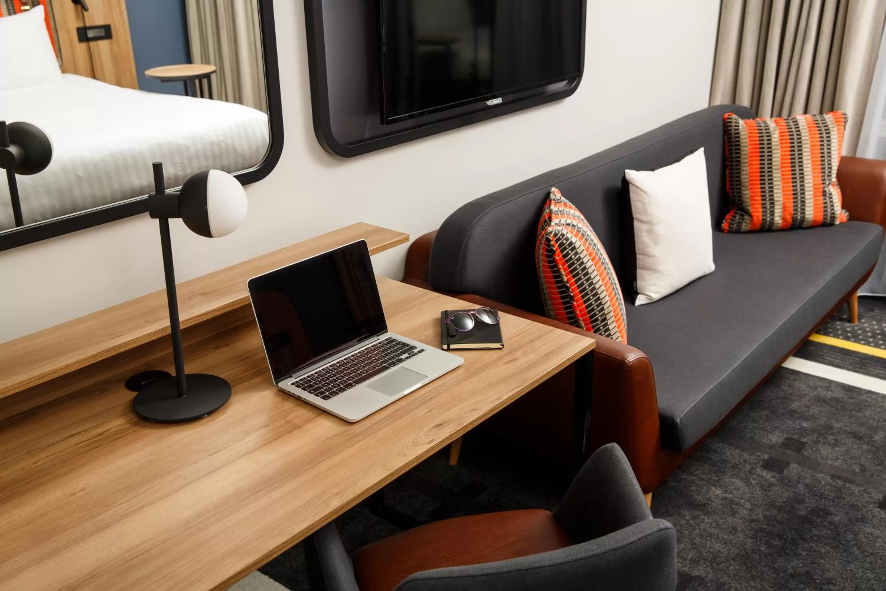 Seating area in ibis Styles London Gloucester Road