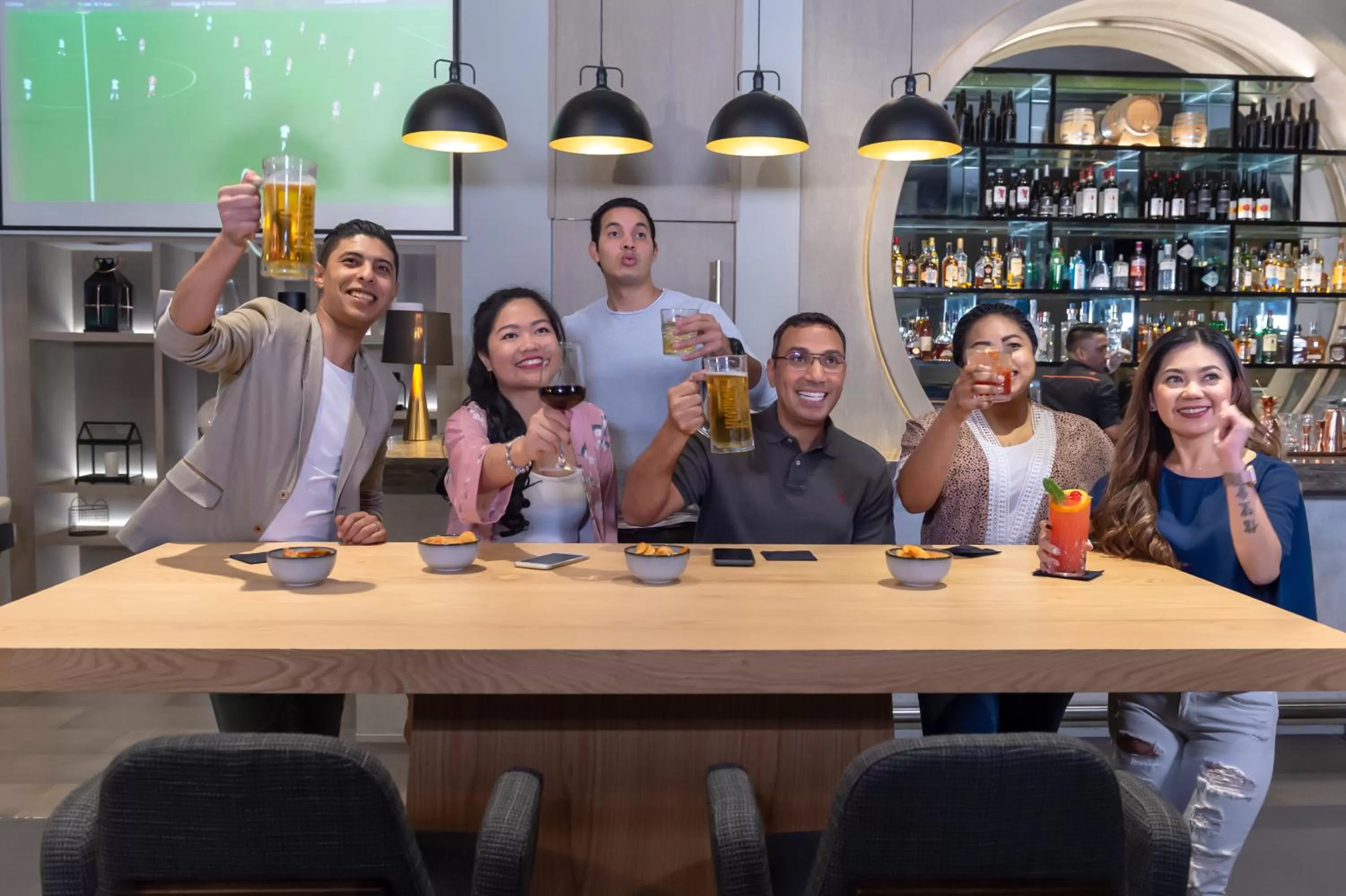 Lounge or bar in Centro Capital Centre By Rotana