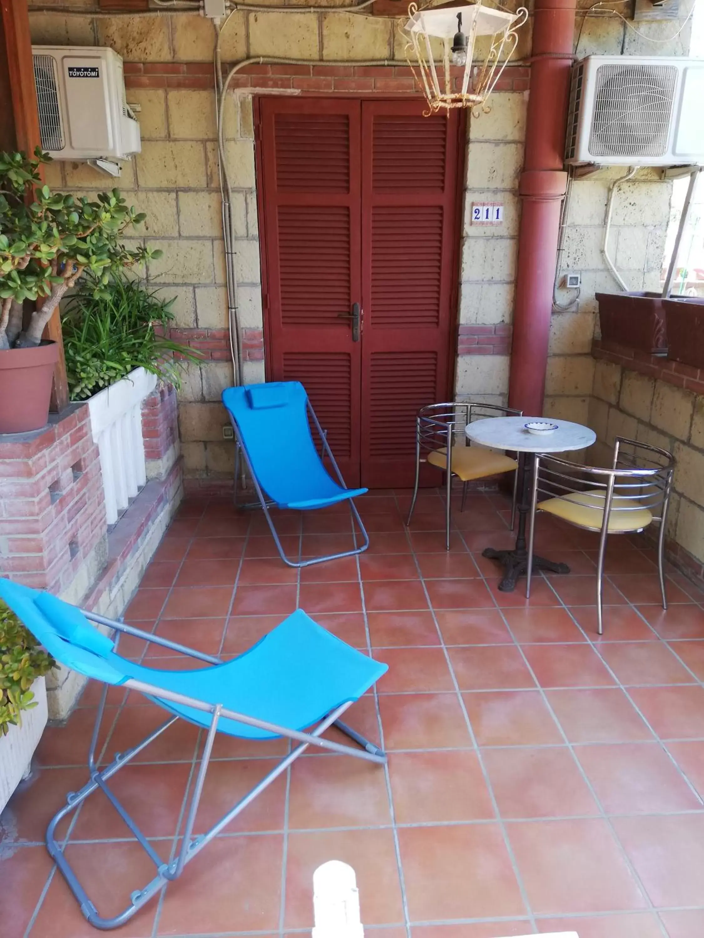 Balcony/Terrace in Hotel Sibilla Residence