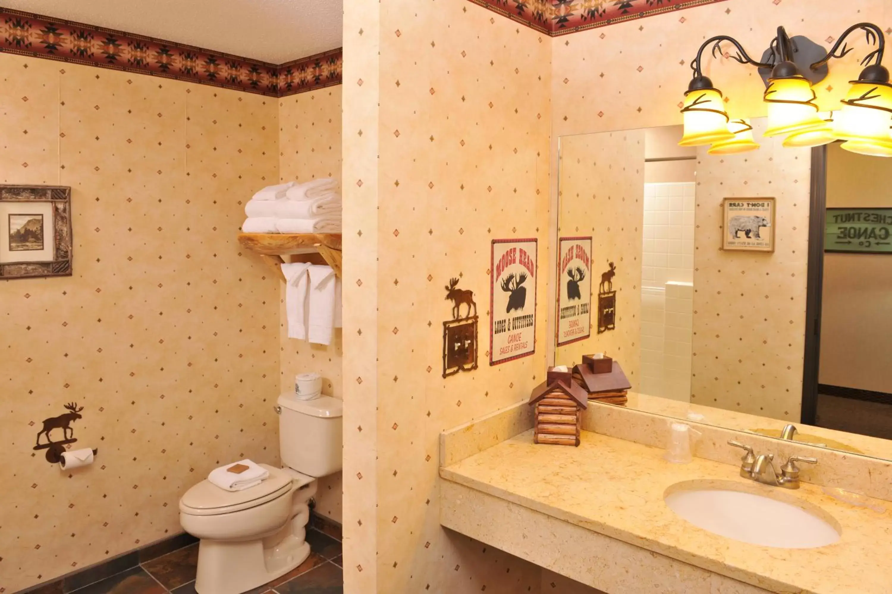 Toilet, Bathroom in Stoney Creek Hotel Moline
