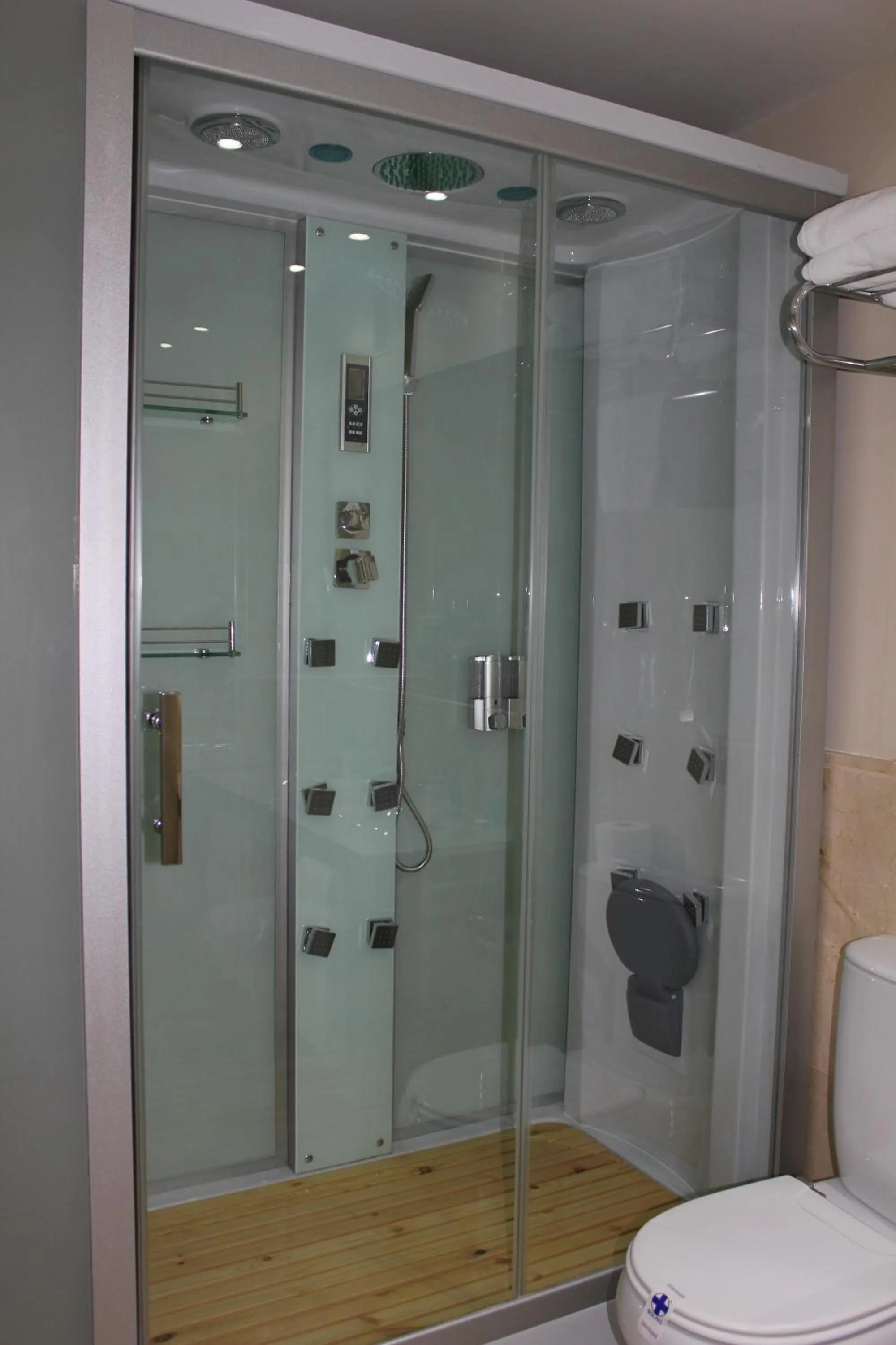Shower in Hotel Leonor de Aquitania
