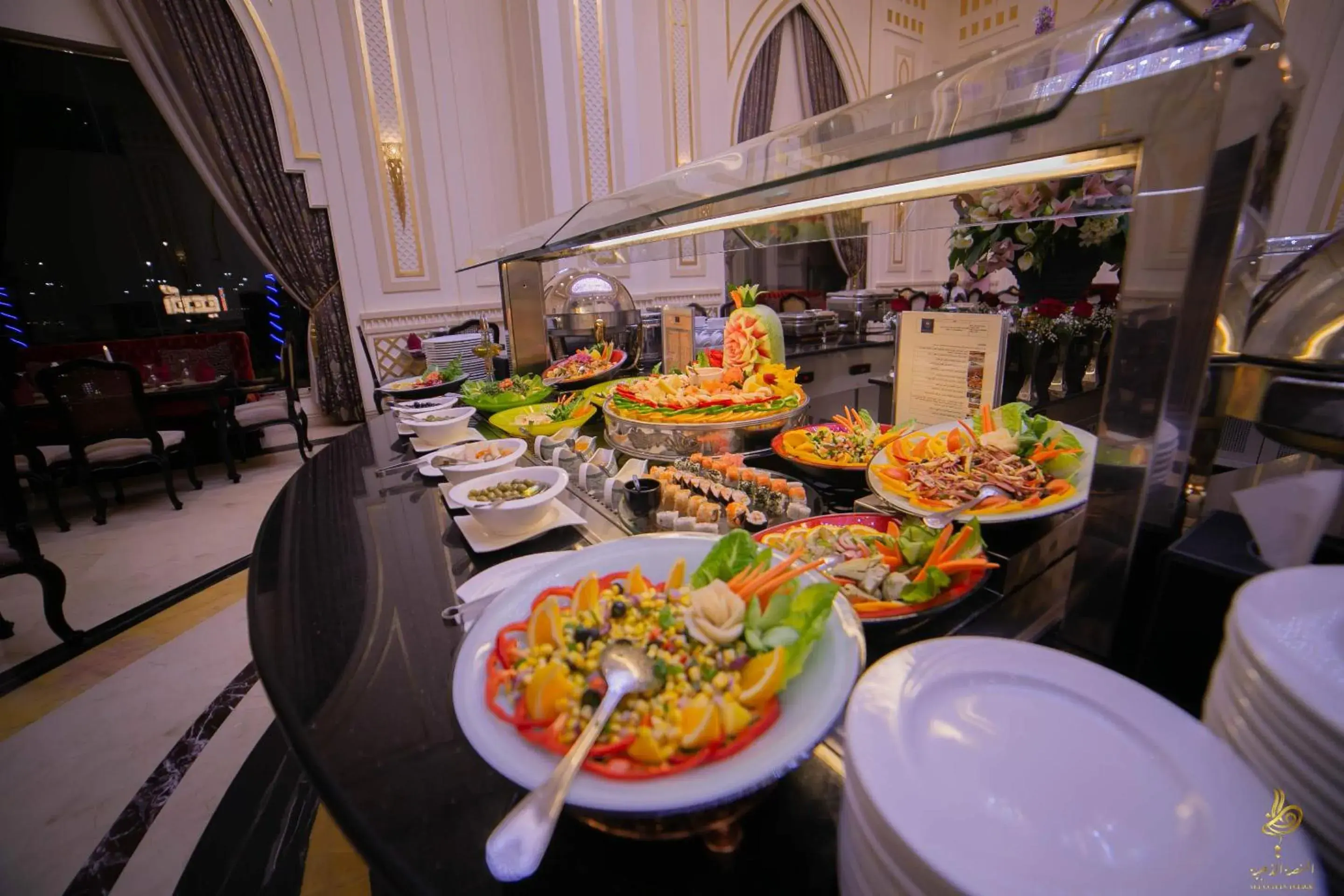 Food in Casablanca Grand Hotel