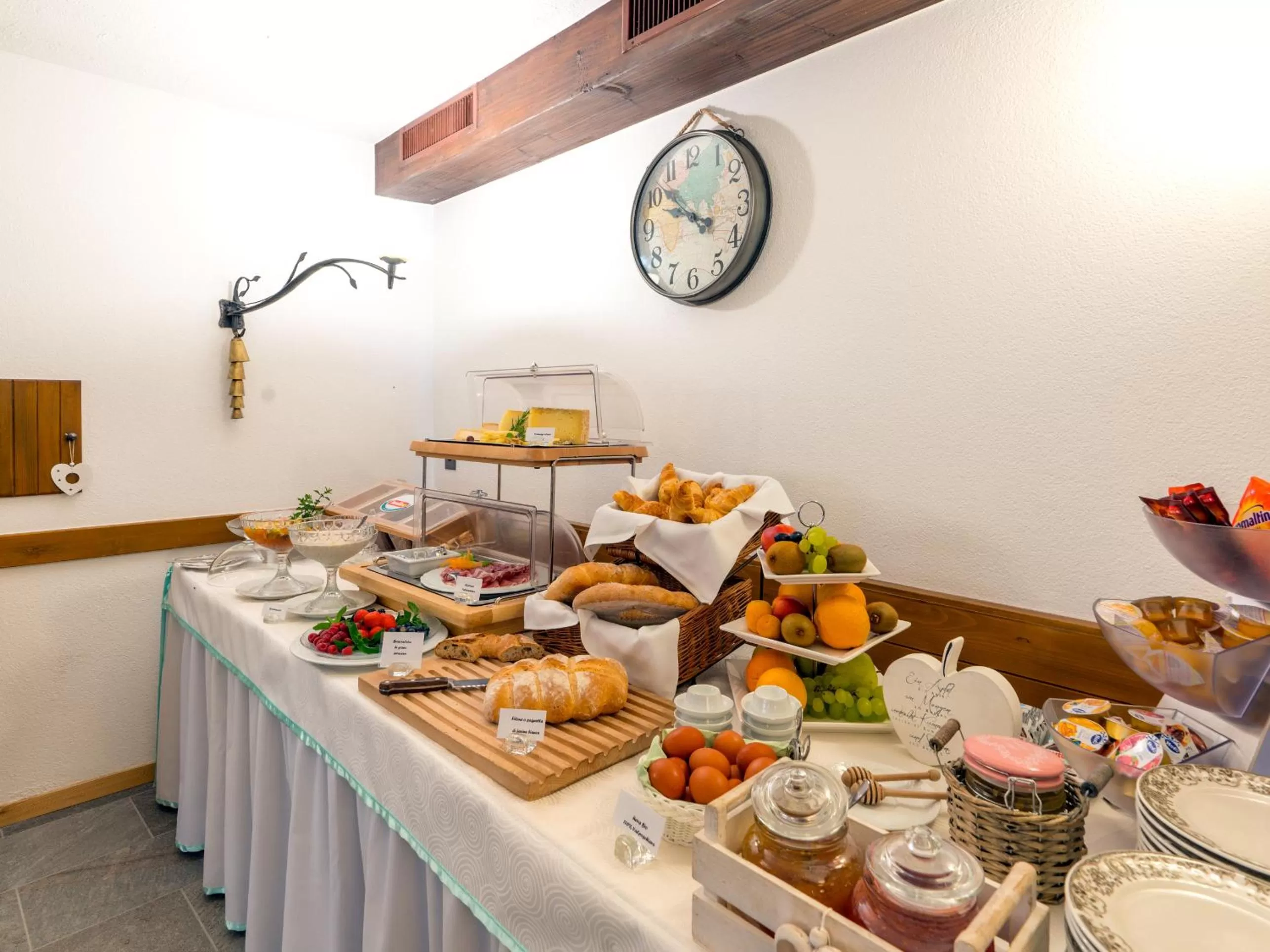 Food and drinks in Hotel Centrale, Typically Swiss