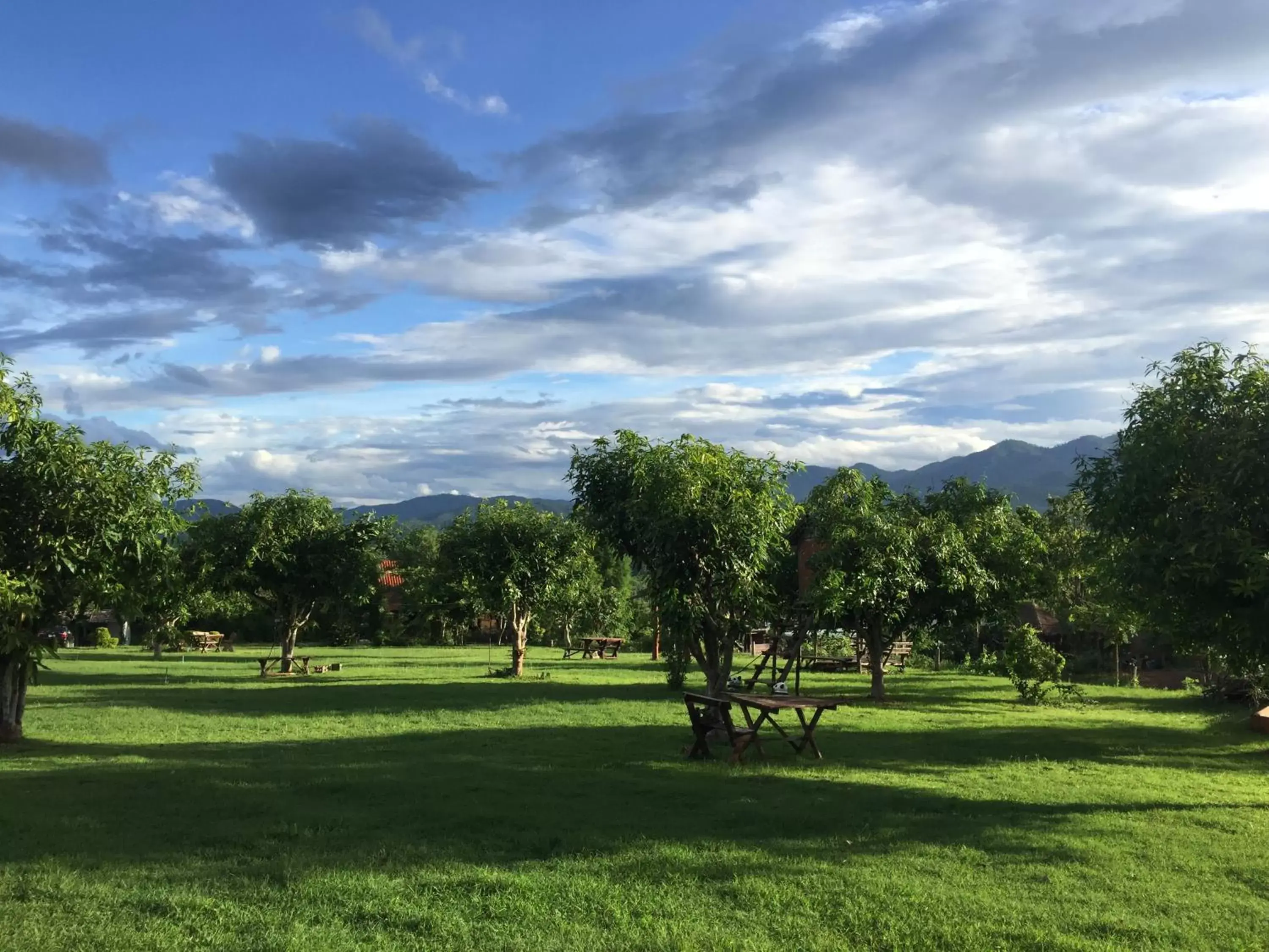 Garden view in Romantic Time Mountain Resort Garden view in Romantic Time Mountain Resort
