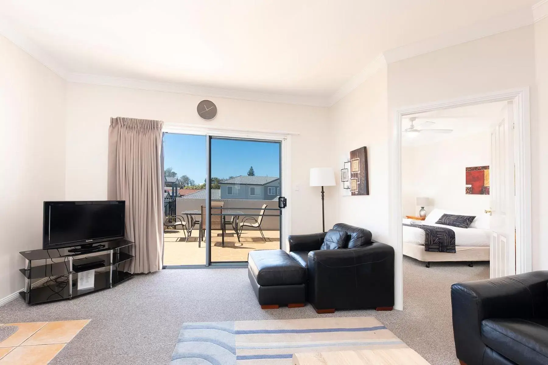 Seating Area in Meridian Beachside Apartments