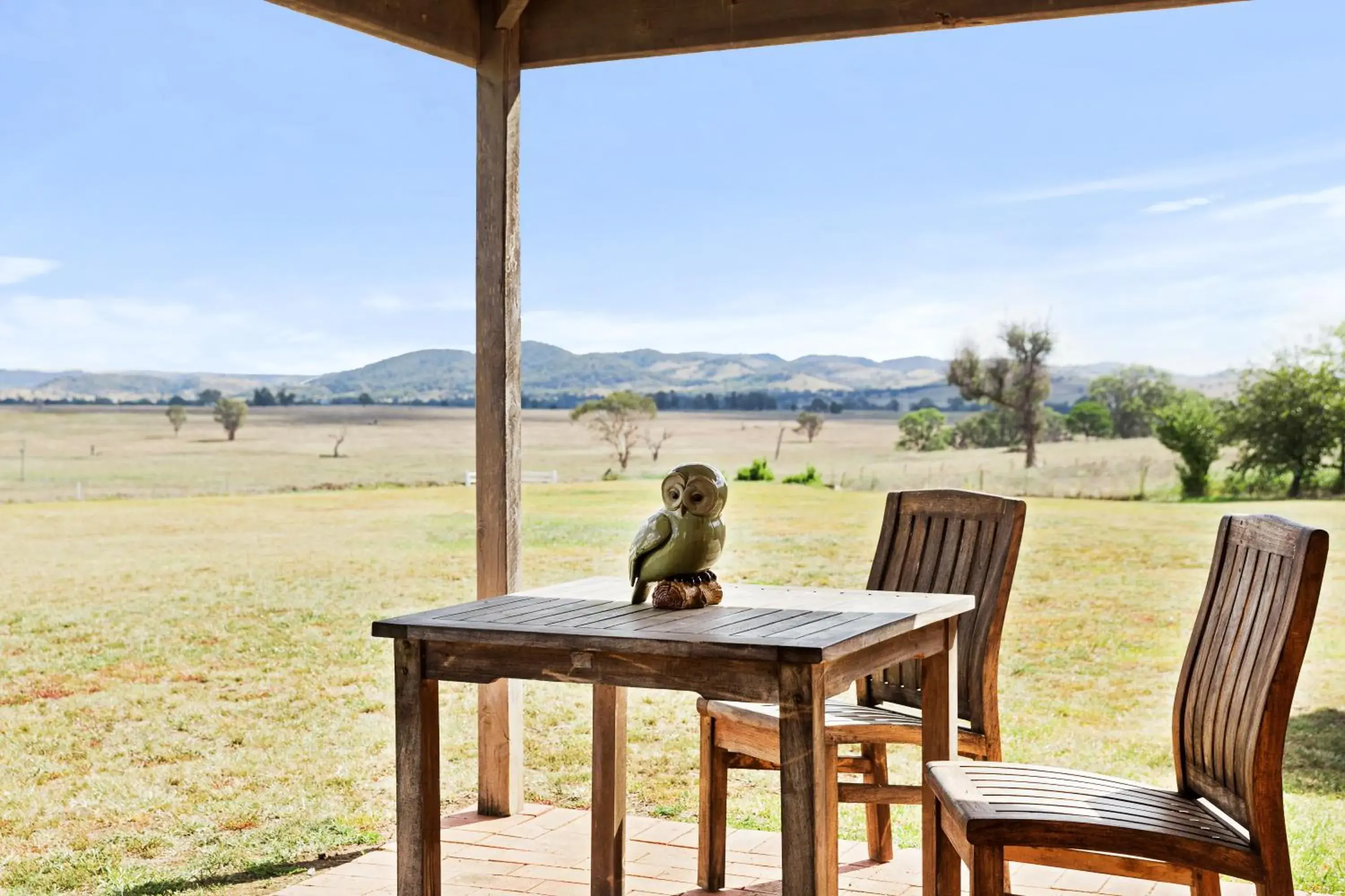 Patio in Owl Head Lodge