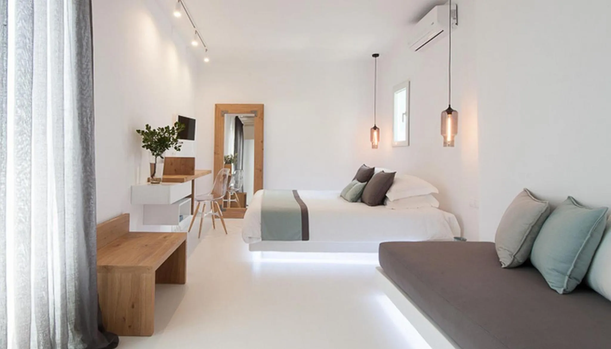 Photo of the whole room, Bed in A Hotel Mykonos