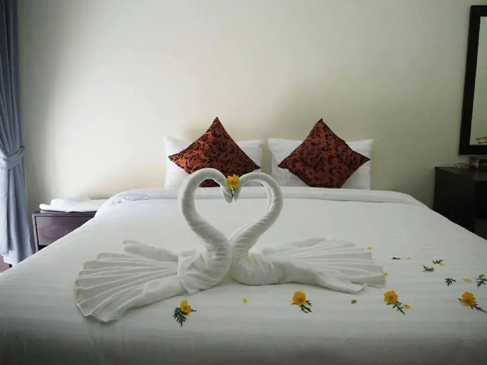 Bed in Morakot Lanta Resort