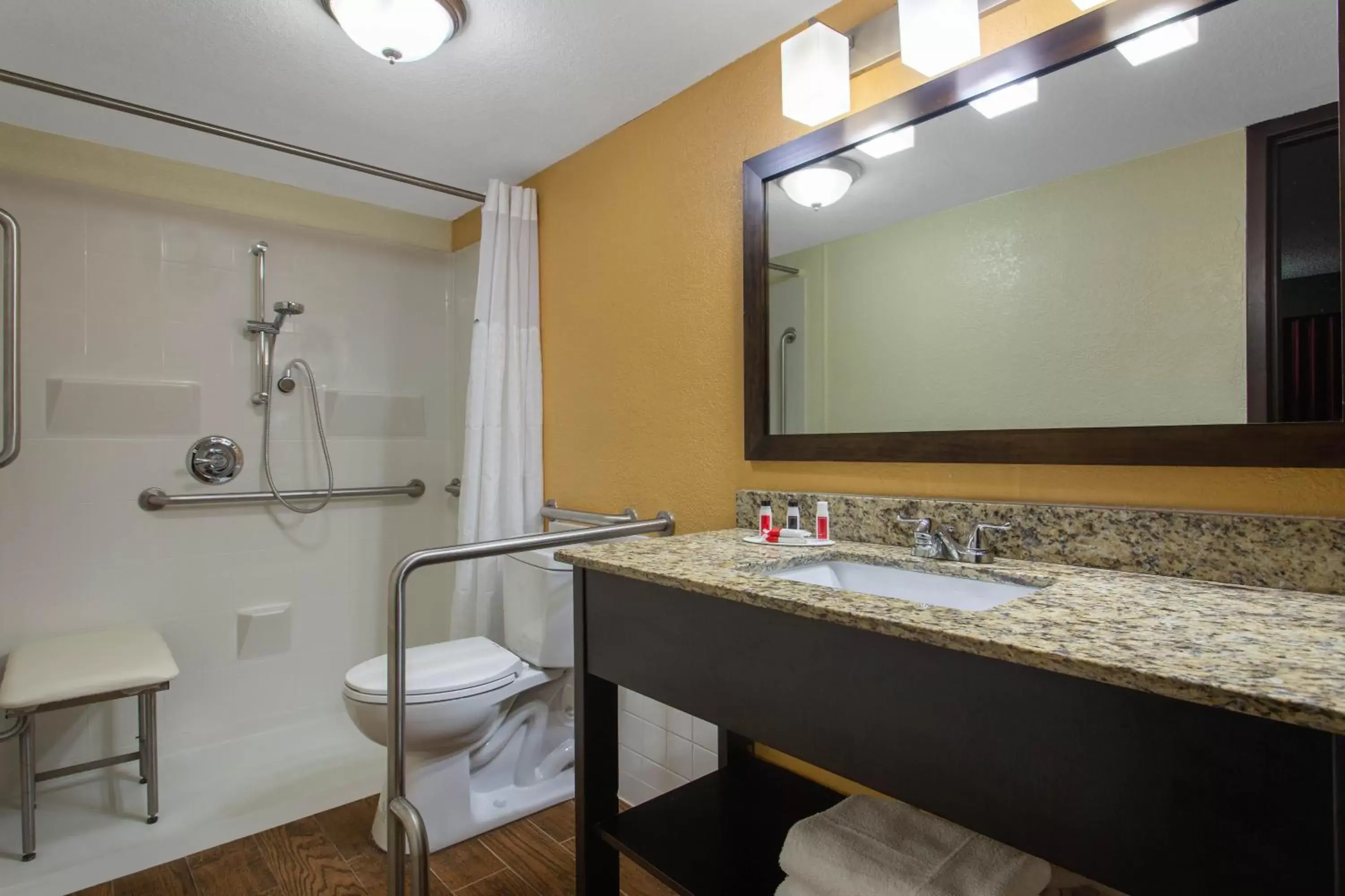 Bathroom in Ramada by Wyndham Tampa Westshore