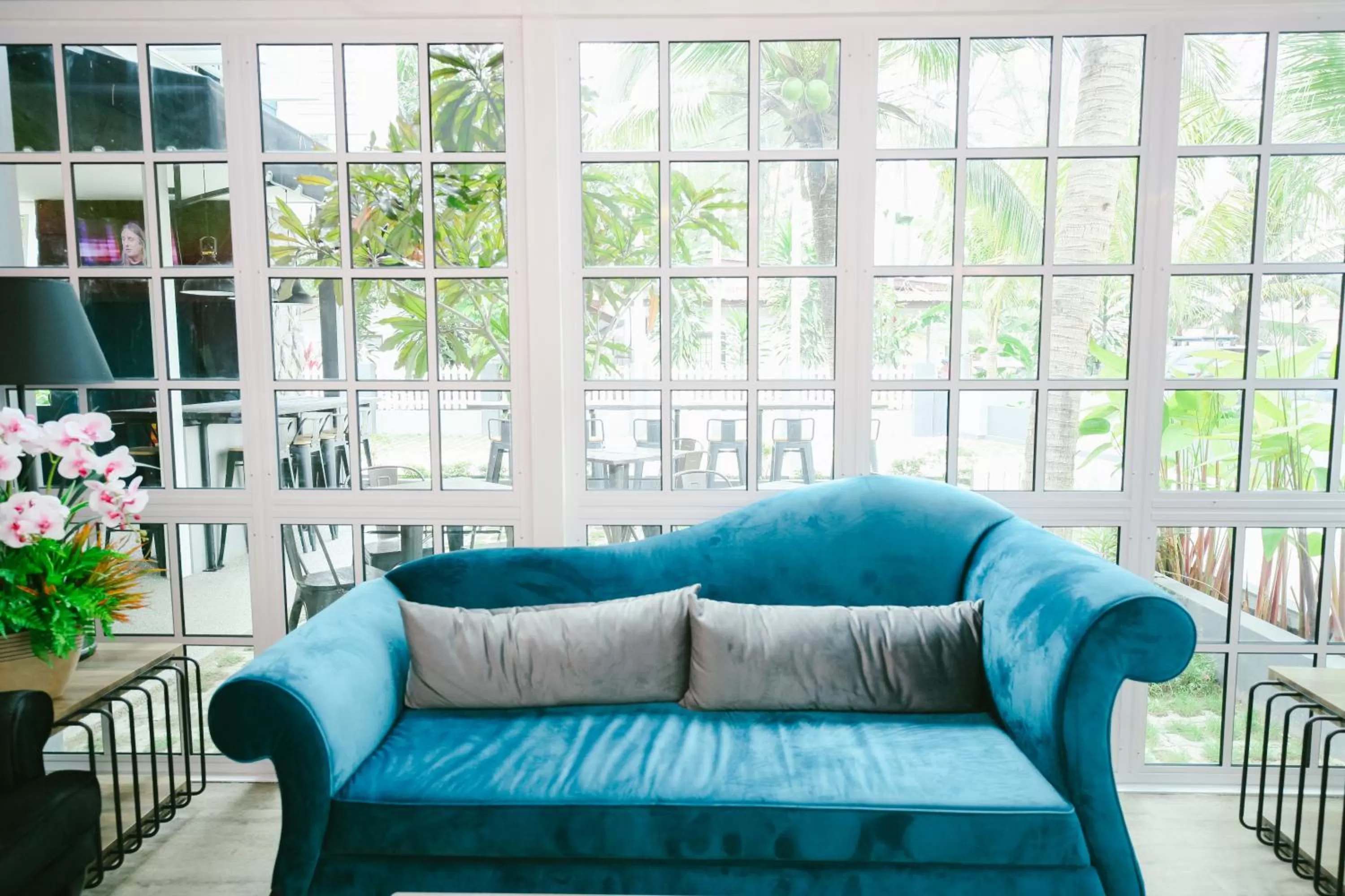 Seating area in Royale Chenang Resort