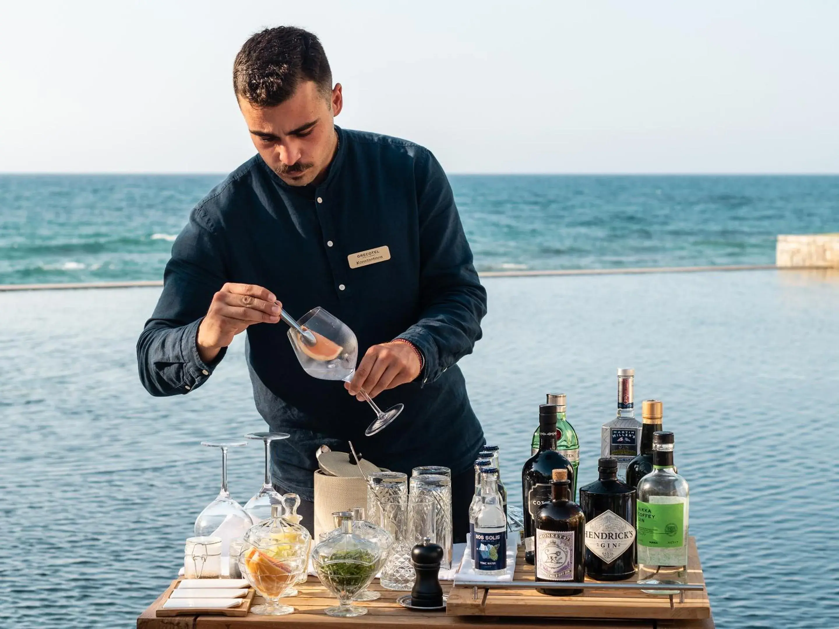 Food and drinks in Amirandes Grecotel Boutique Resort
