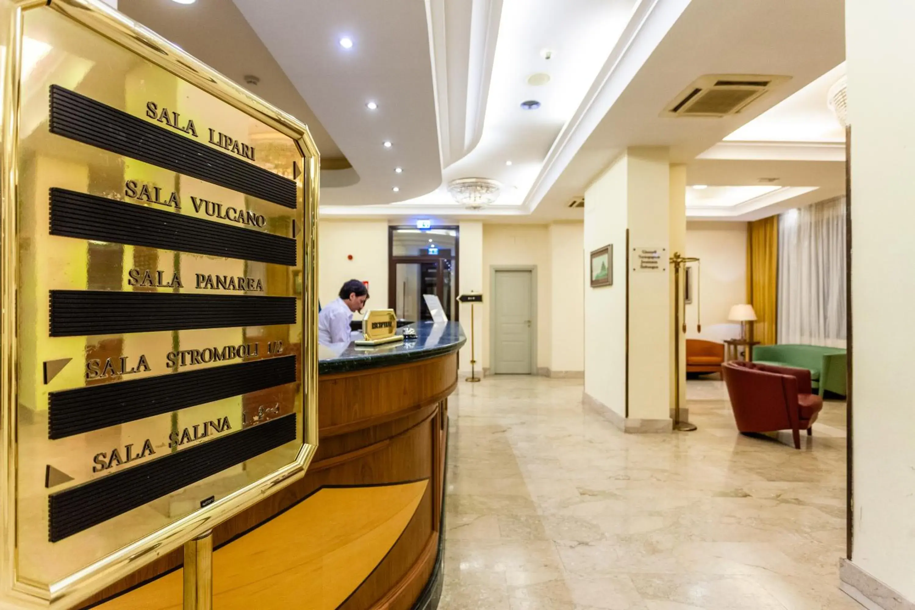 Lobby/Reception in Europa Palace Hotel