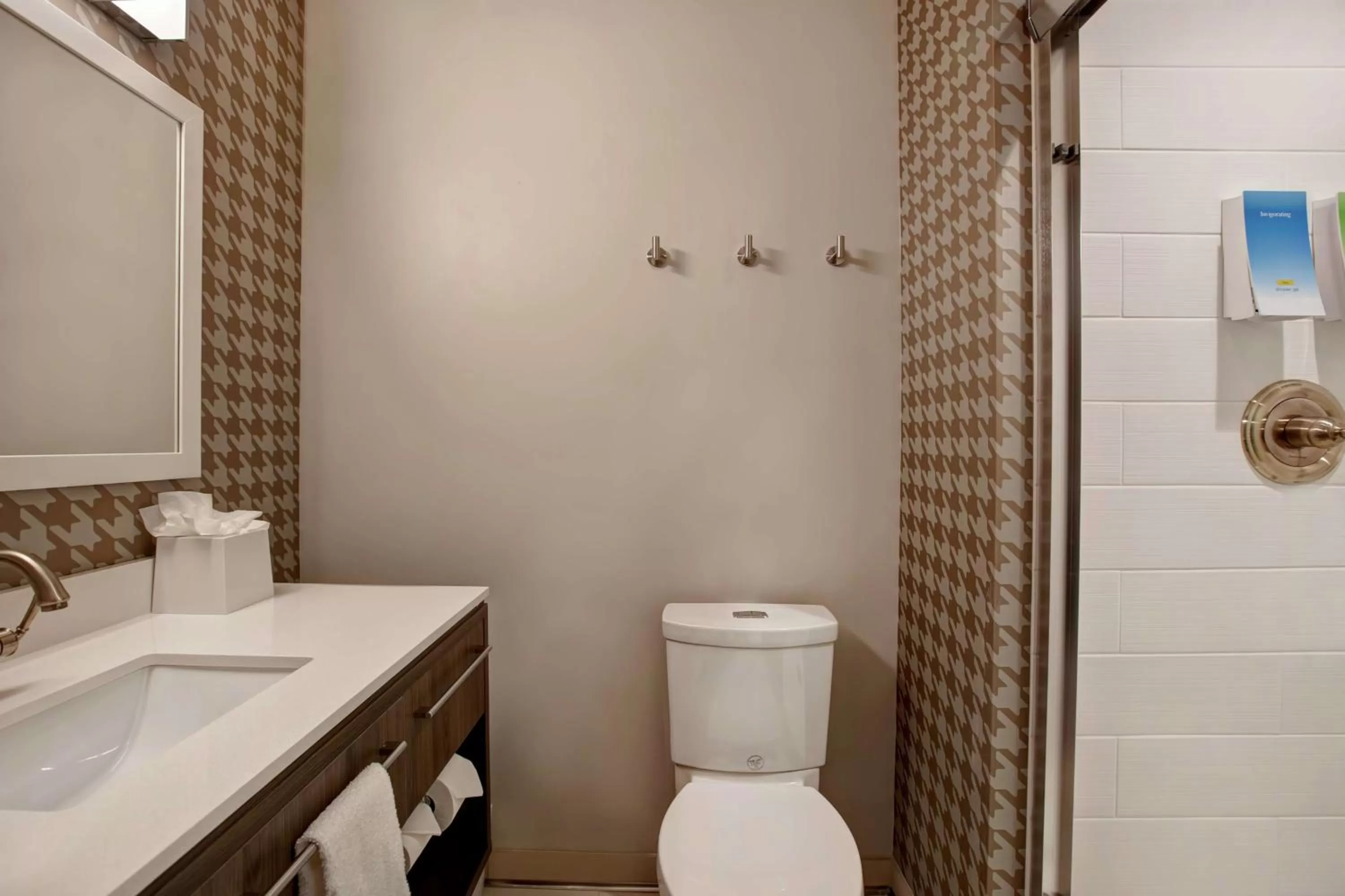 Bathroom in Home2 Suites By Hilton Charlotte Uptown