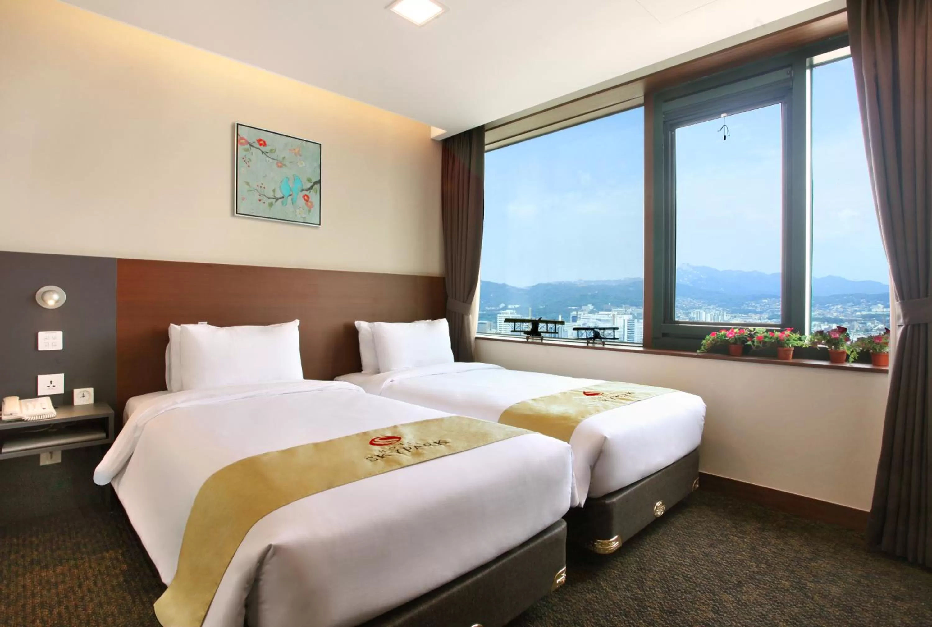 Bedroom, Bed in Hotel Skypark Kingstown Dongdaemun
