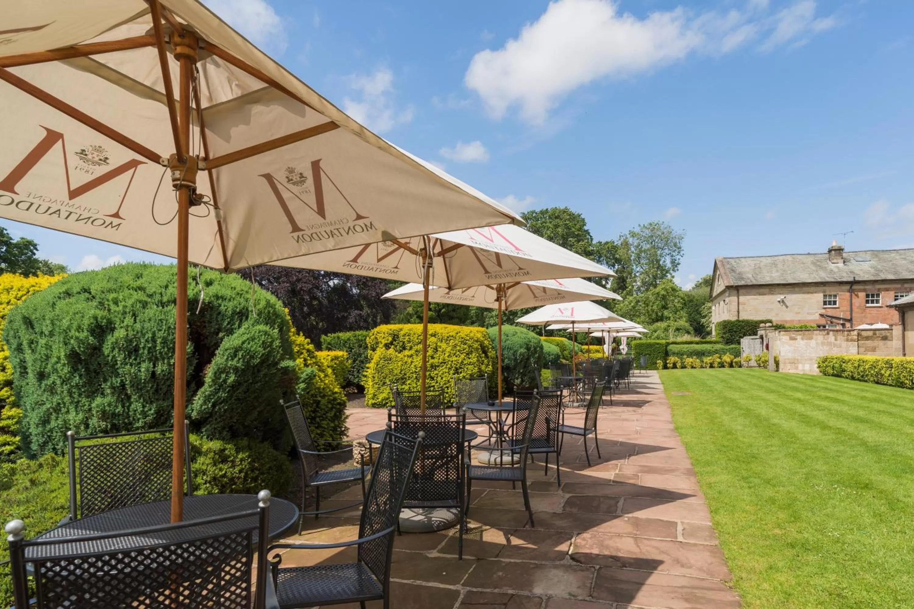 Garden in Coombe Abbey Hotel