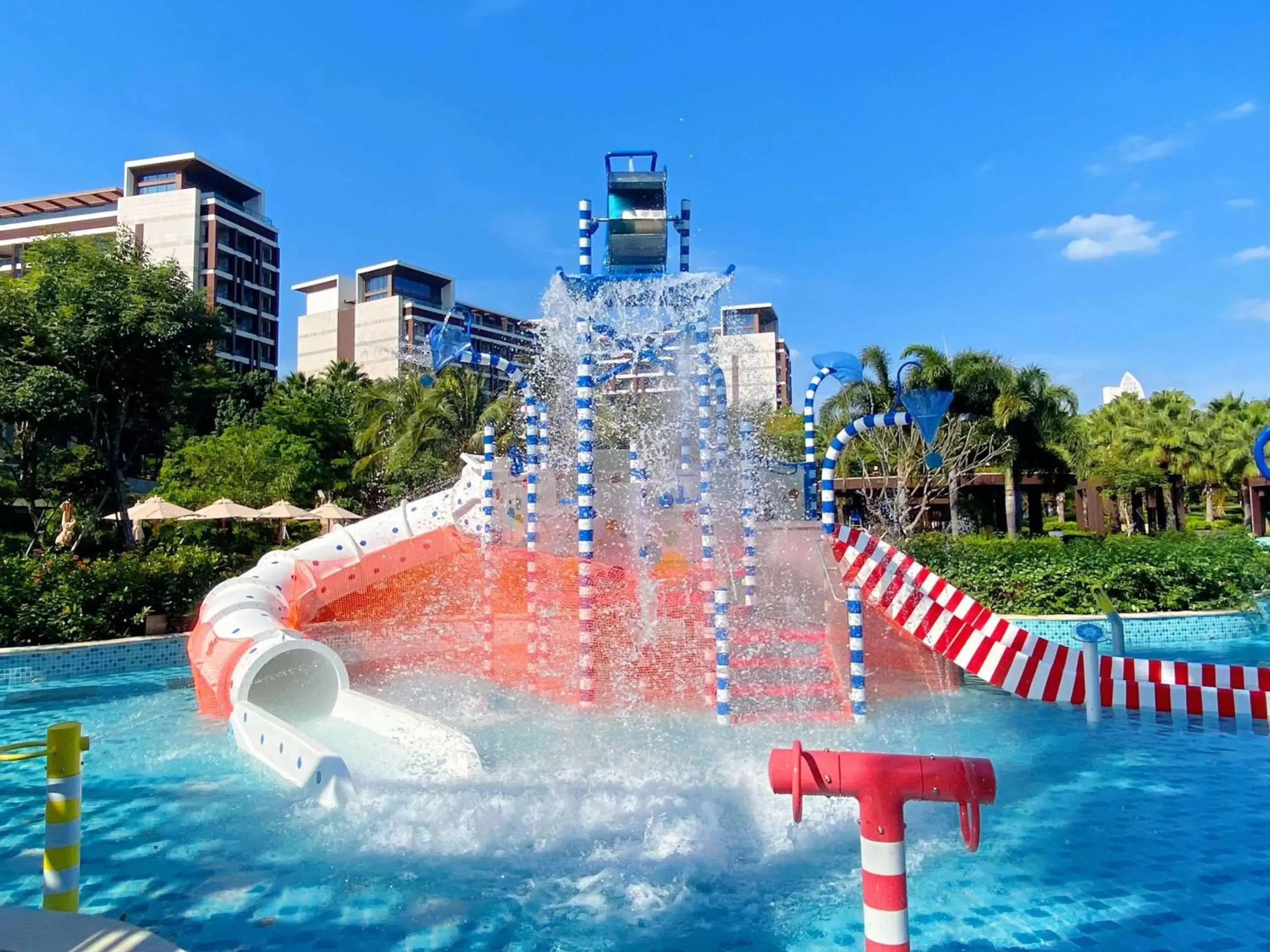 Pool view, Water Park in Sofitel Sanya Leeman Resort
