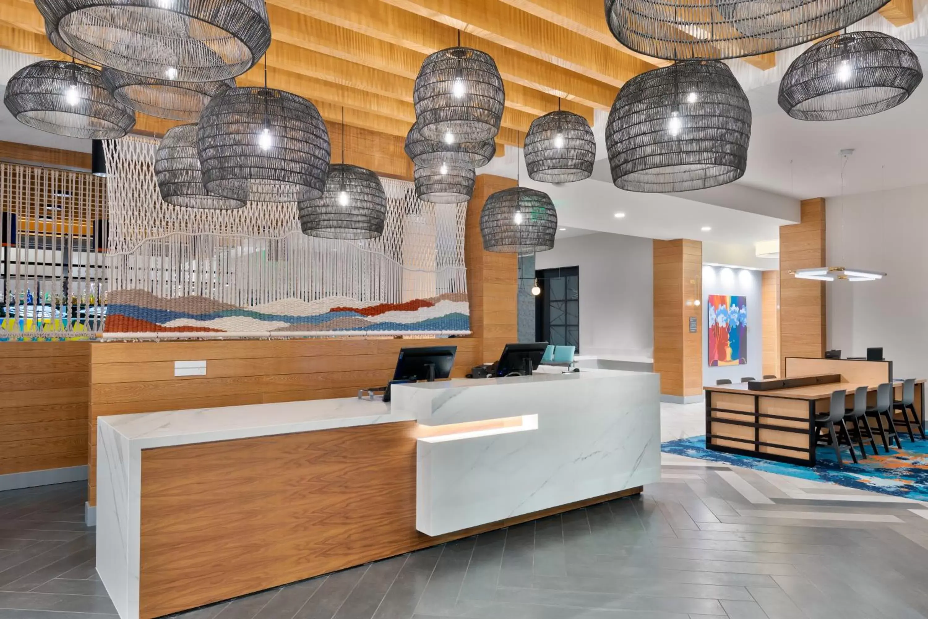 Lobby or reception in Hyatt House Tampa Airport/Westshore Lobby or reception in Hyatt House Tampa Airport/Westshore