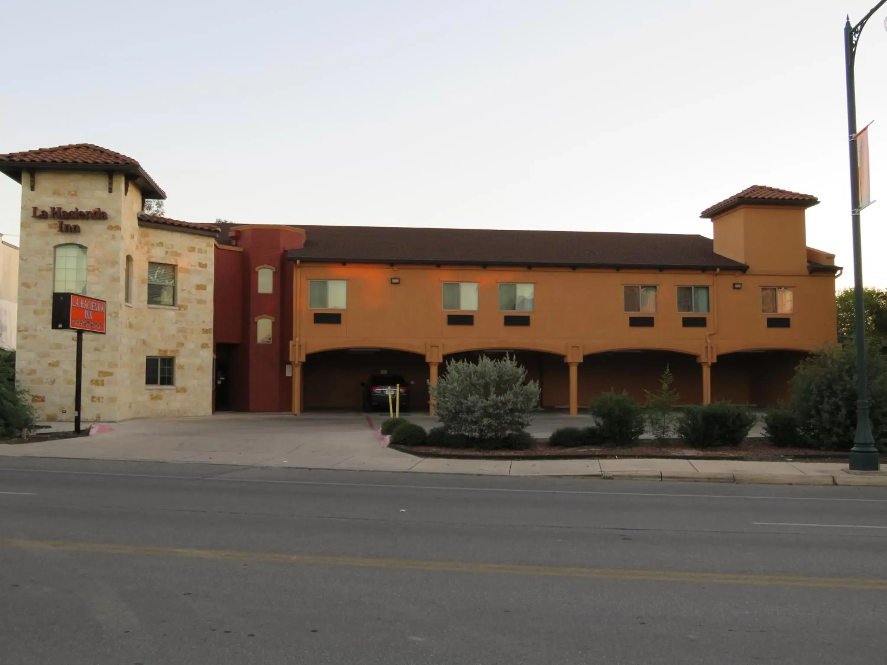 Facade/entrance, Property Building in La Hacienda Inn