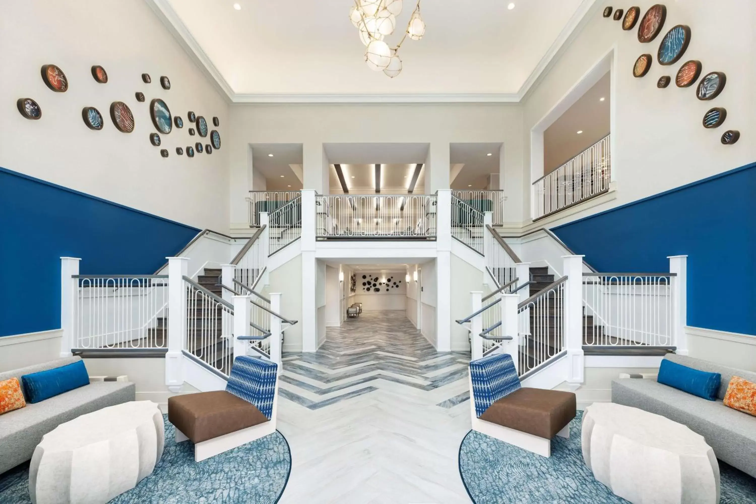 Lobby or reception in Hilton Garden Inn Ocean City Oceanfront