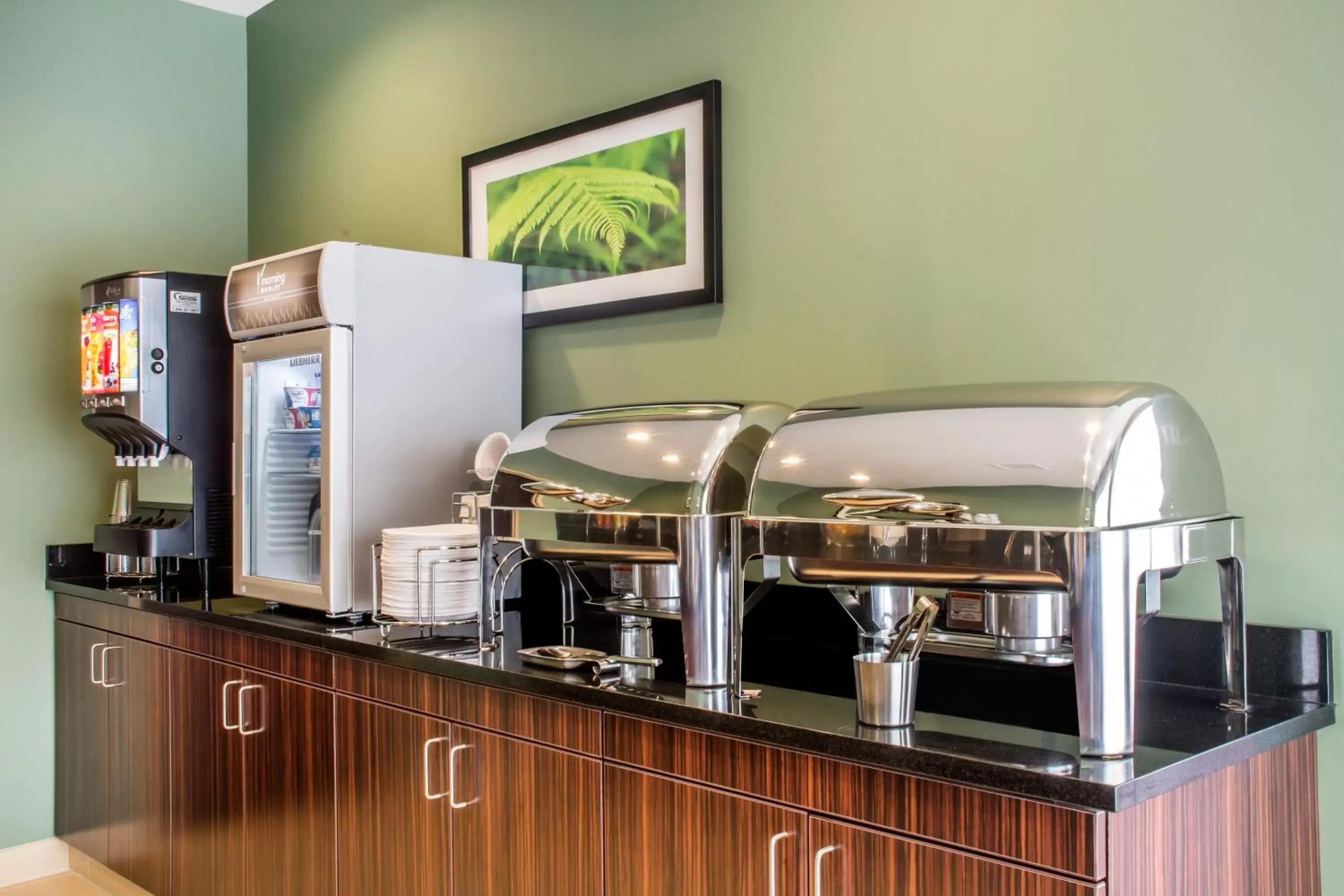 Buffet breakfast in Sleep Inn & Suites Syracuse Airport Buffet breakfast in Sleep Inn & Suites Syracuse Airport