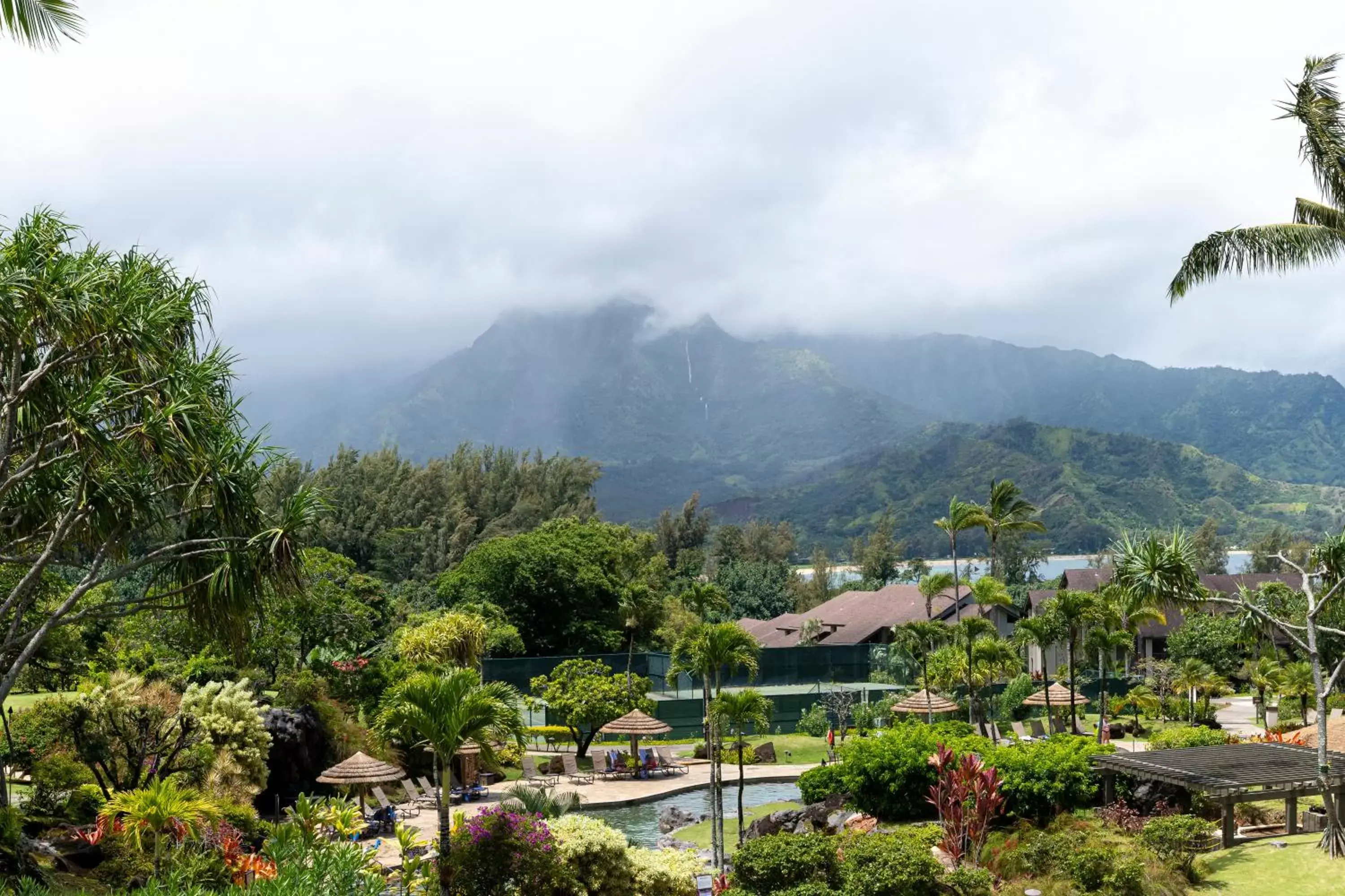 View (from property/room), Mountain View in Hanalei Bay Resort