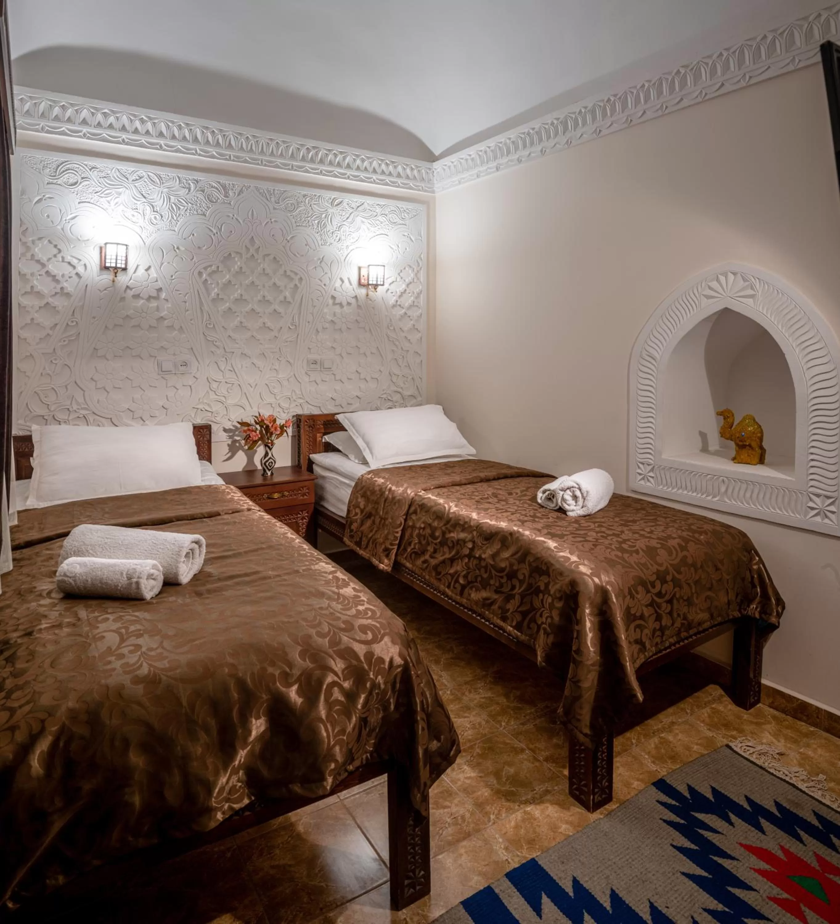 Bed in New Star Boutique hotel - madrasah Muhammad Mahram 1903