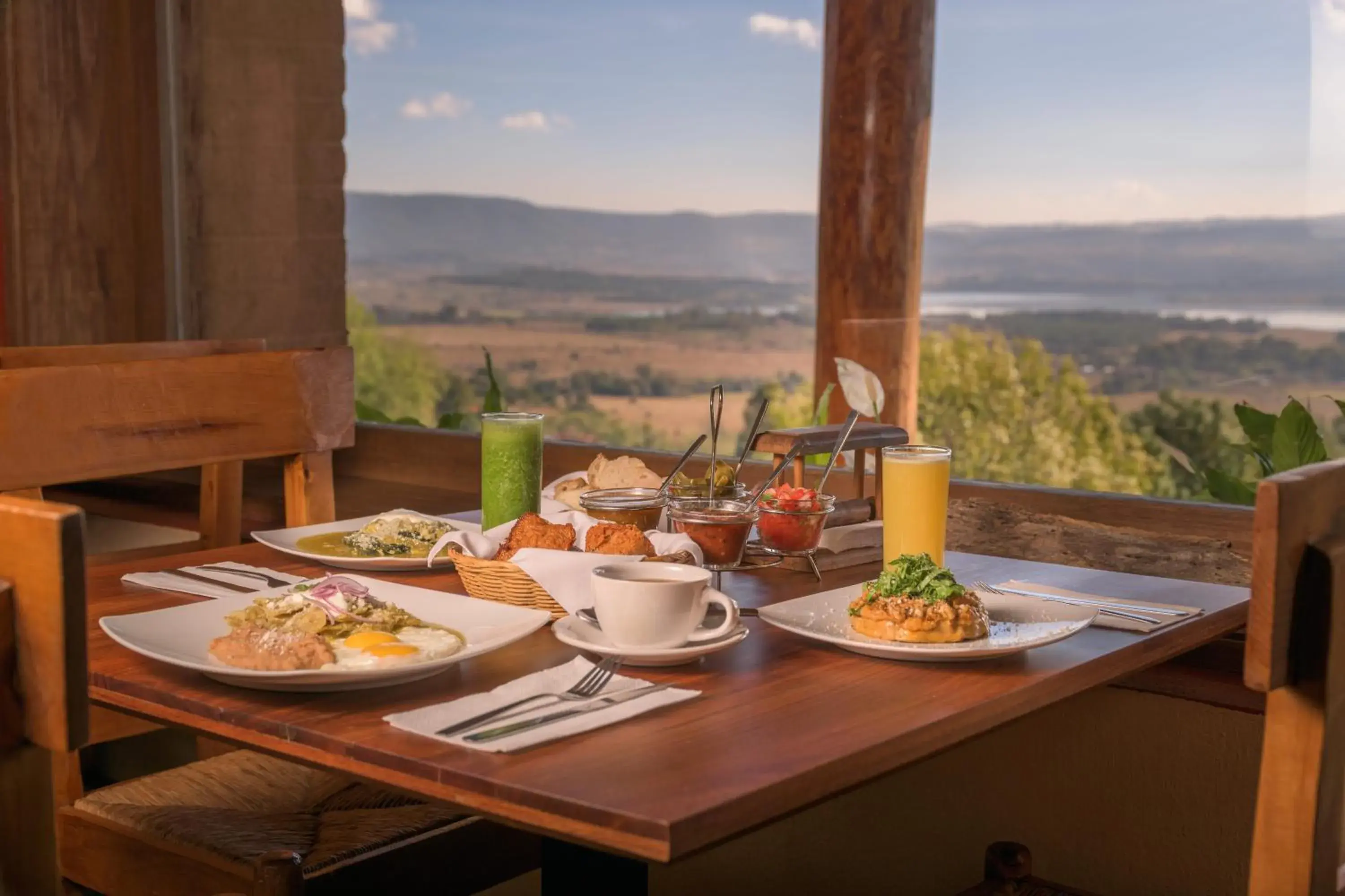 Breakfast in Tapalpa Country Club Hotel