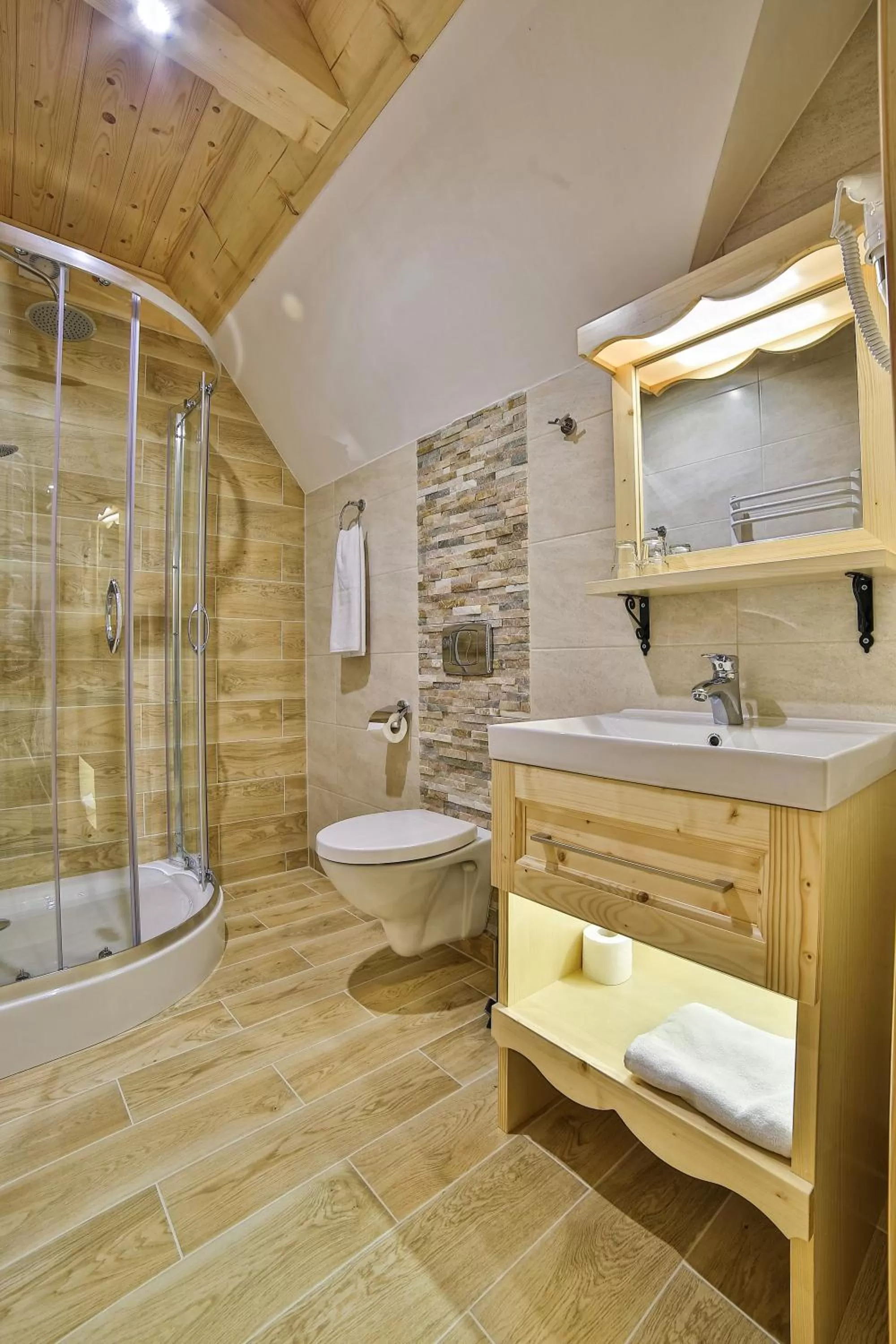 Bathroom in Hotel&SPA Jawor