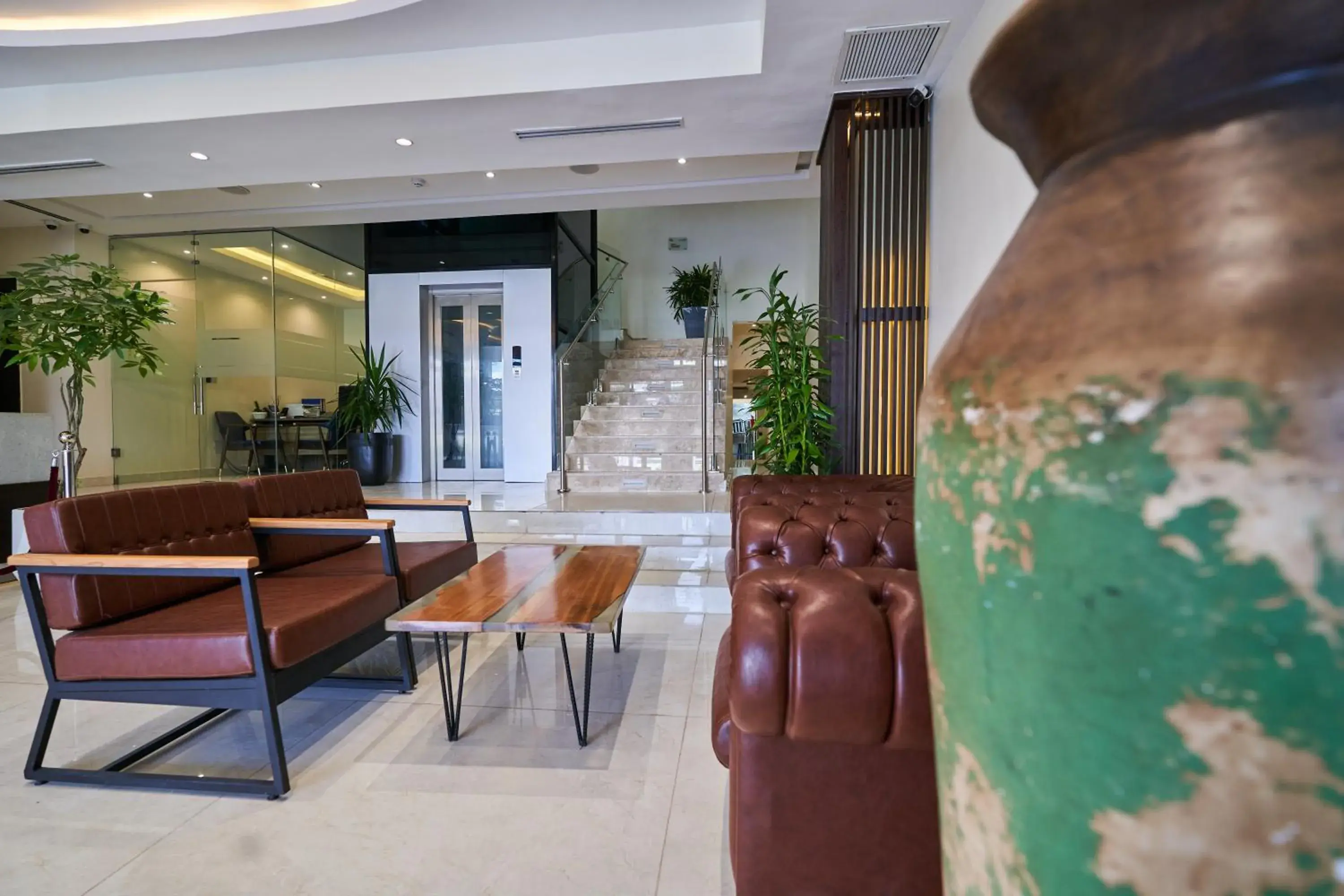 Lobby or reception in Monty Suites Lekki Lobby or reception in Monty Suites Lekki