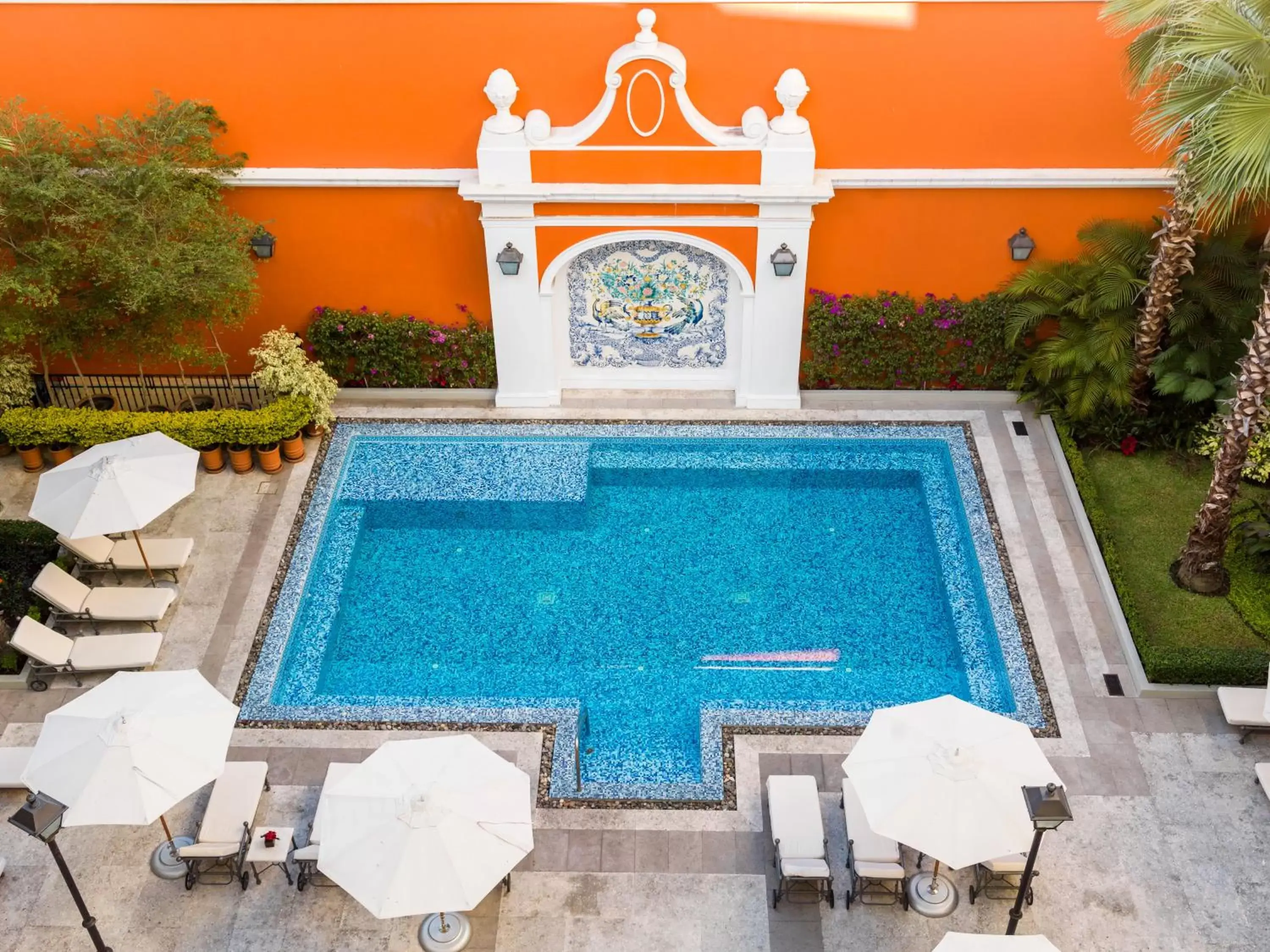 Pool View in Hotel Solar de las Animas