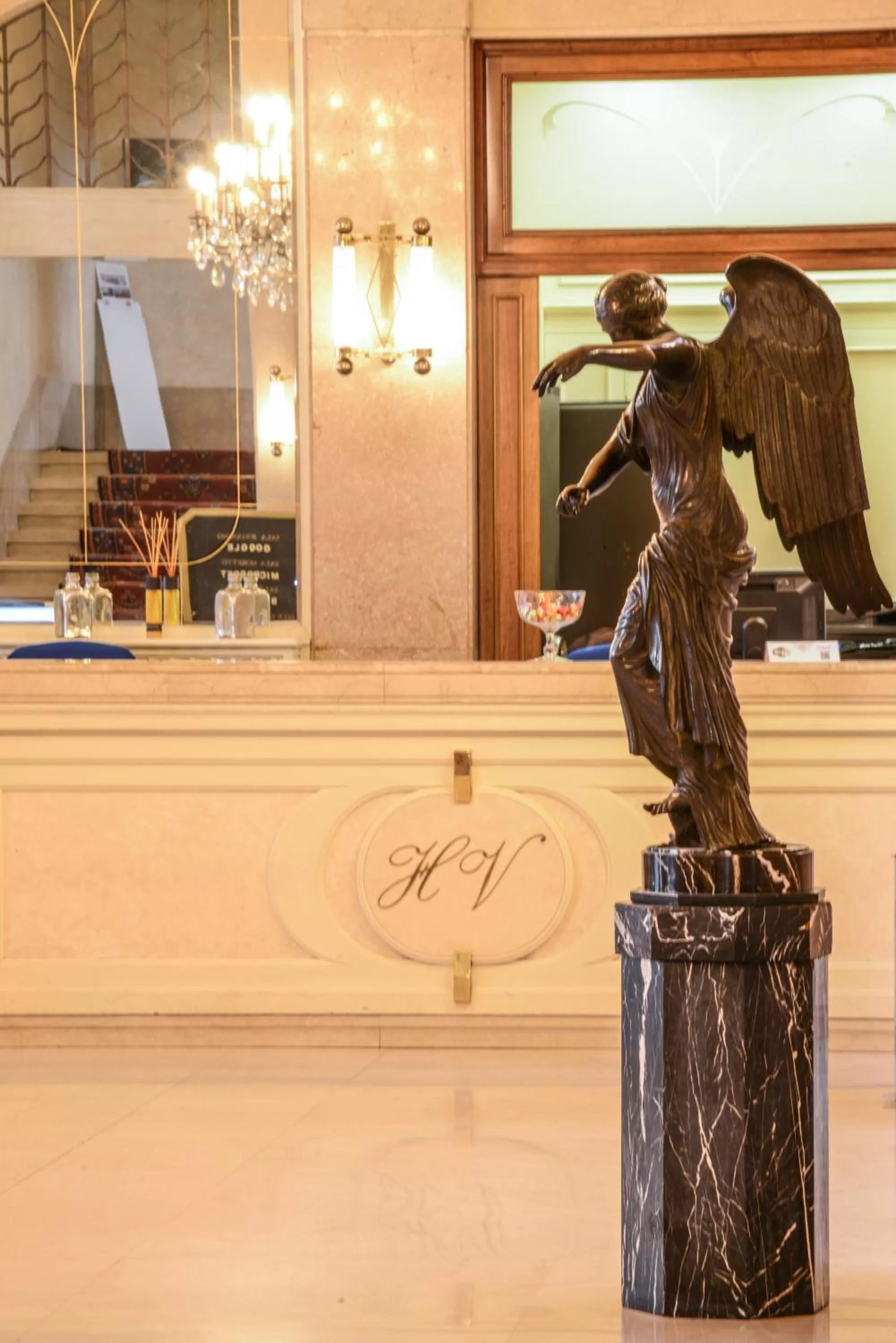 Lobby or reception in Hotel Vittoria