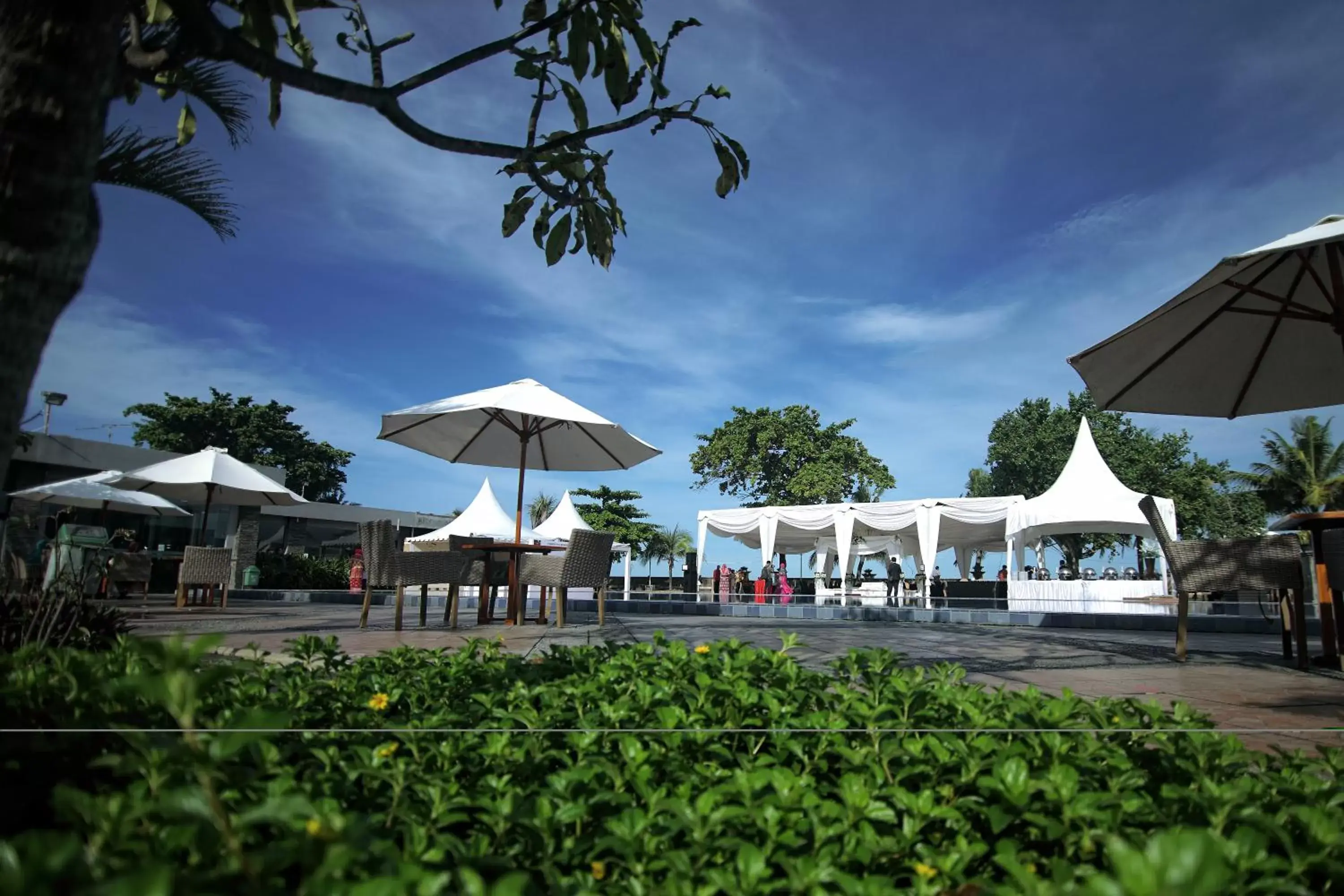 Beach, Swimming Pool in Pangeran Beach Hotel