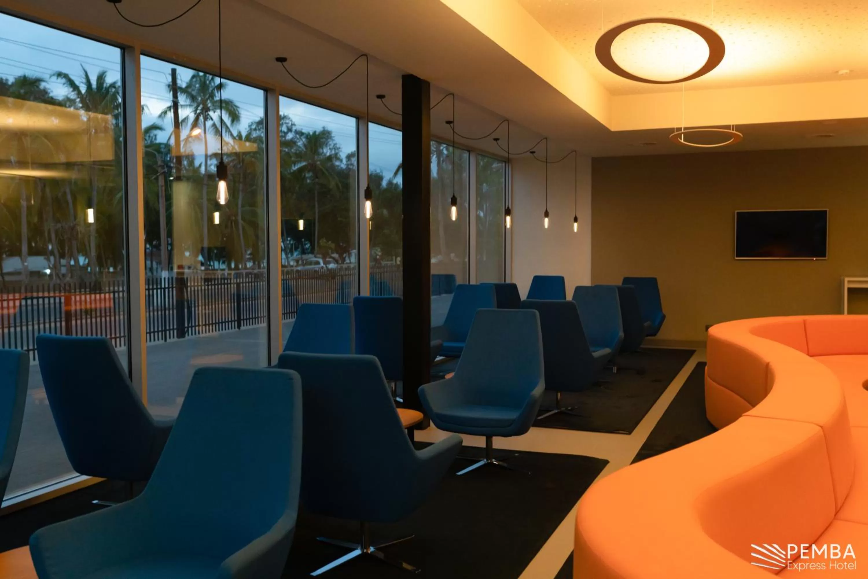 Living room in Pemba Express Hotel